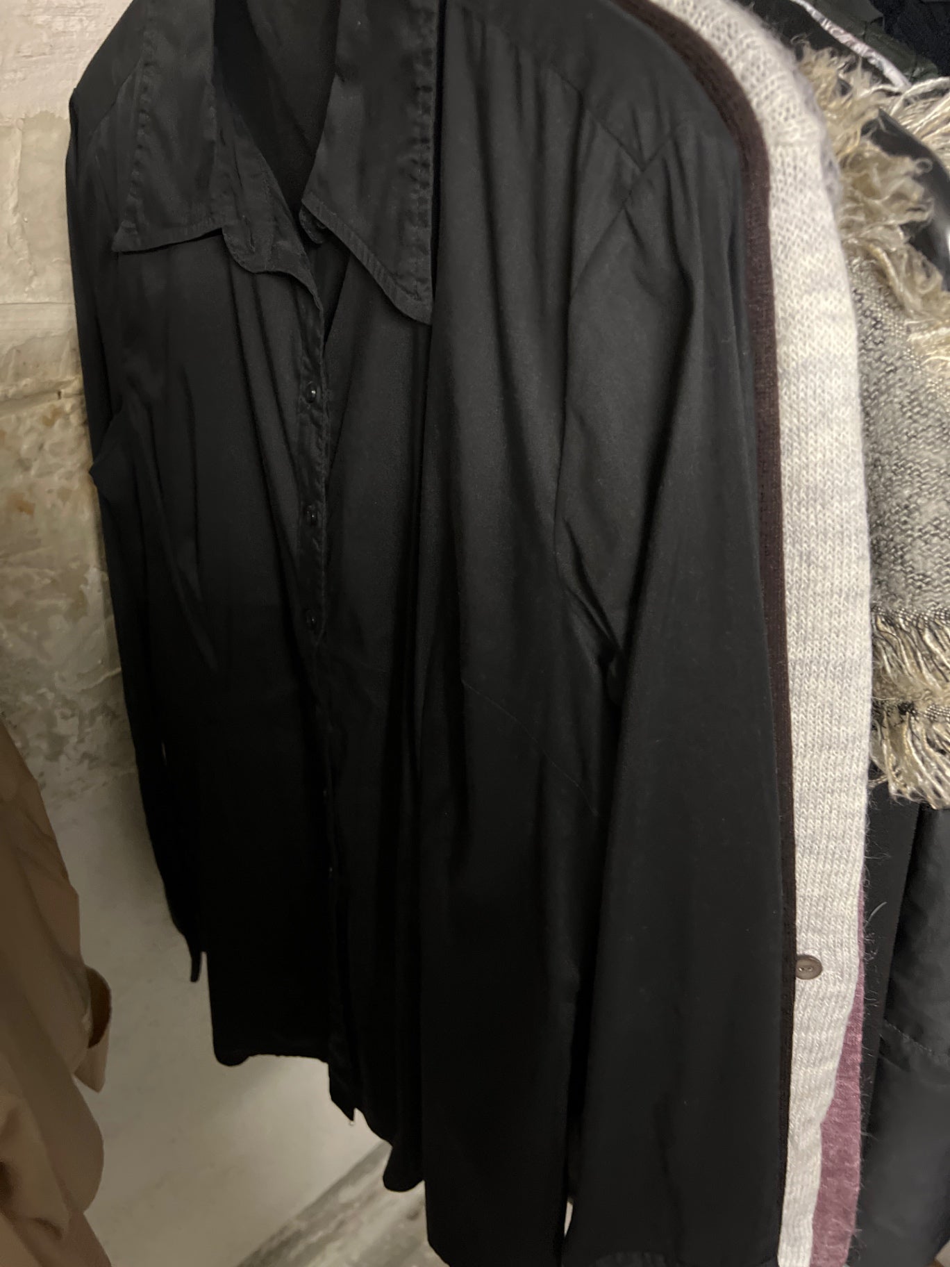 H&M Bluse Schwarz
