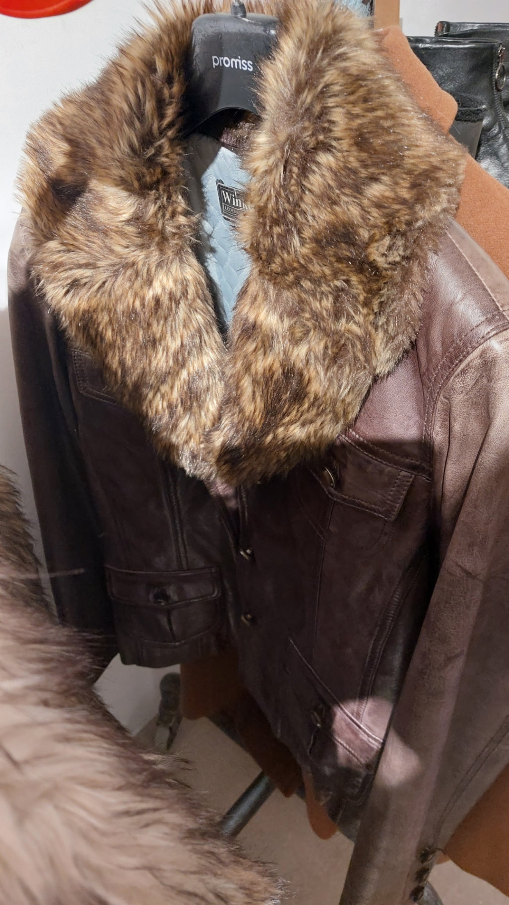 Winkelhorst Lederjacke Braun
