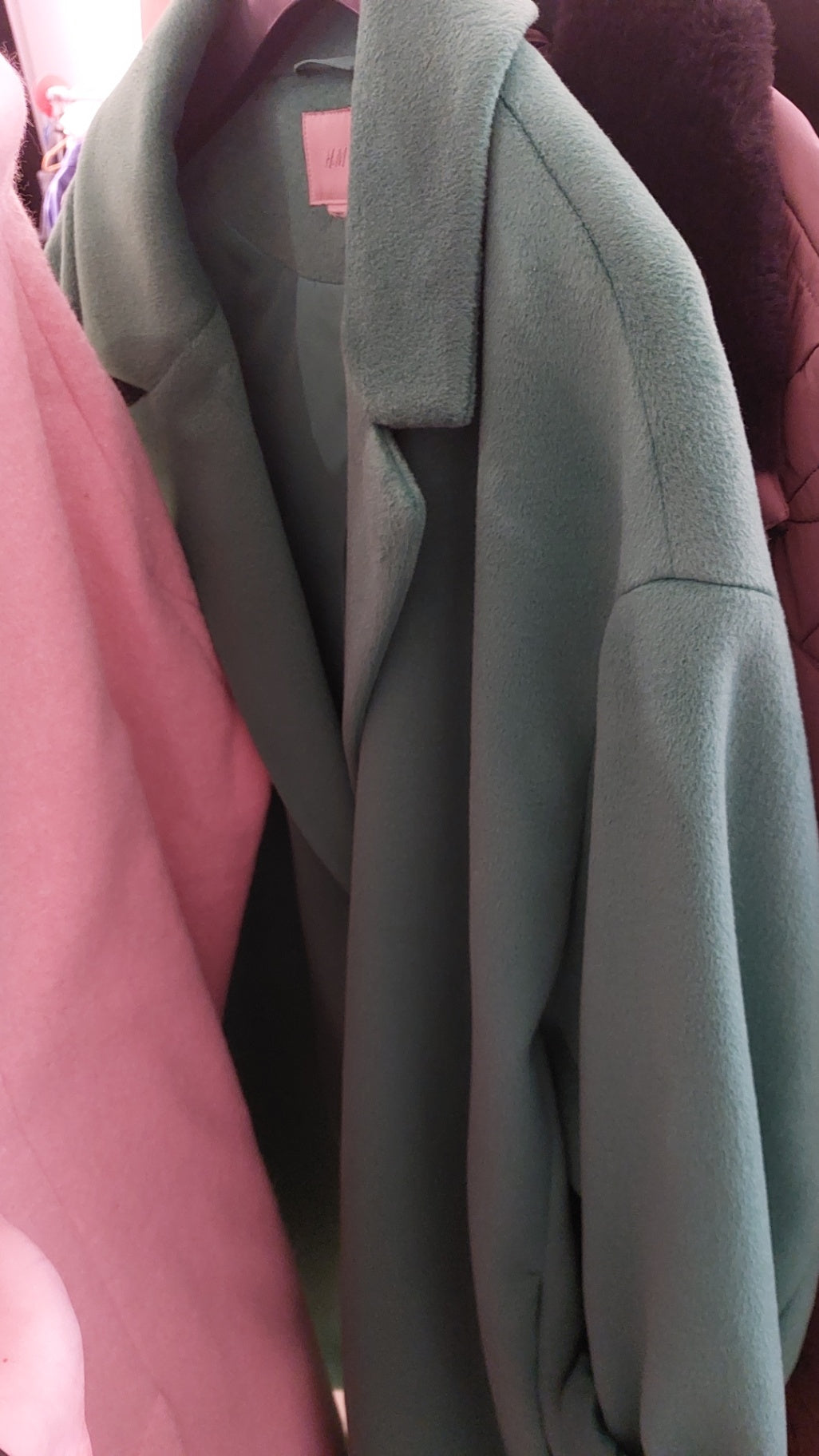 H&M Mantel Grün