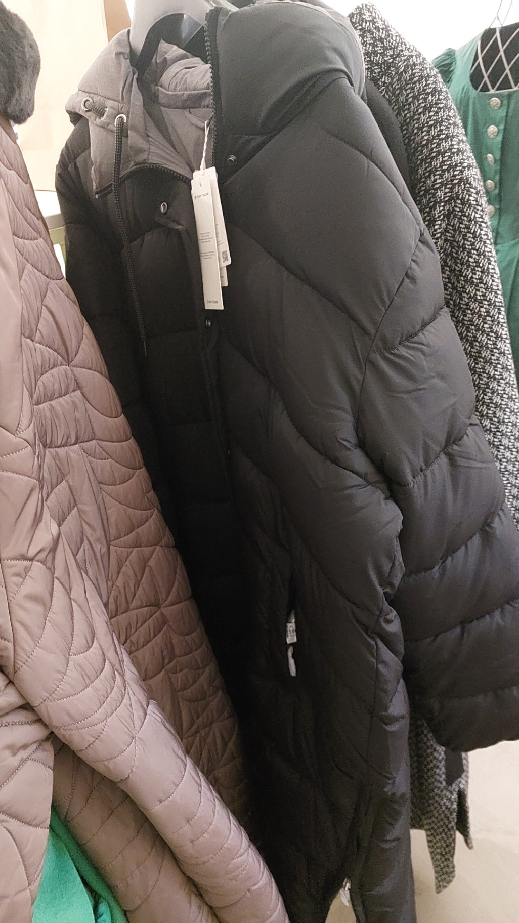 Tom Tailor Winterjacke WENDEJACKE Schwarz