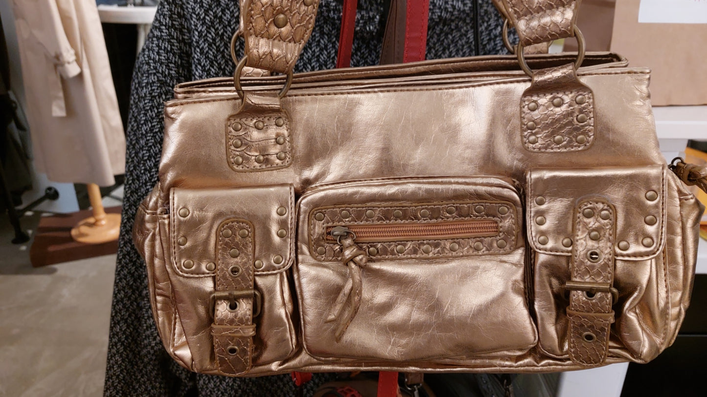Harpa Handtasche Gold