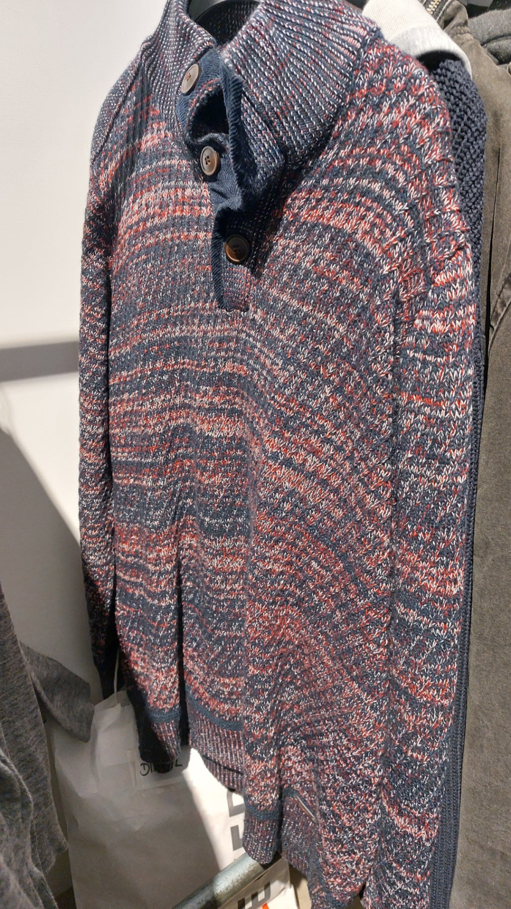 MEXX Pullover Blau und Rot