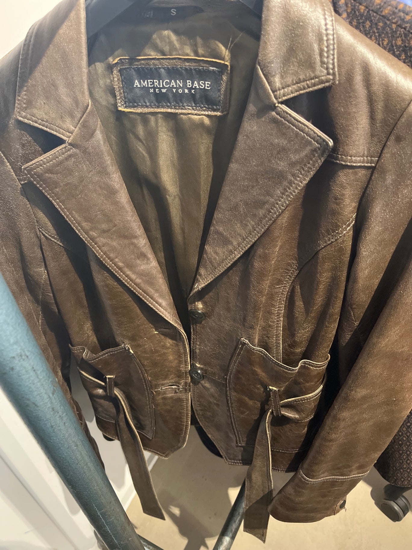 American Base Vintage Jacke Braun
