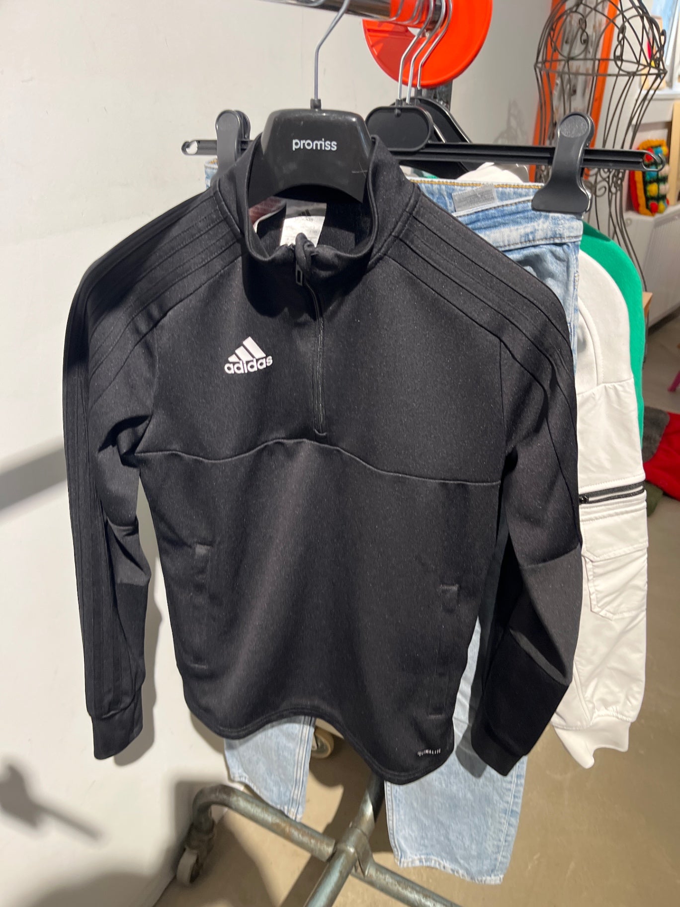 Adidas Trainingshoodie Schwarz