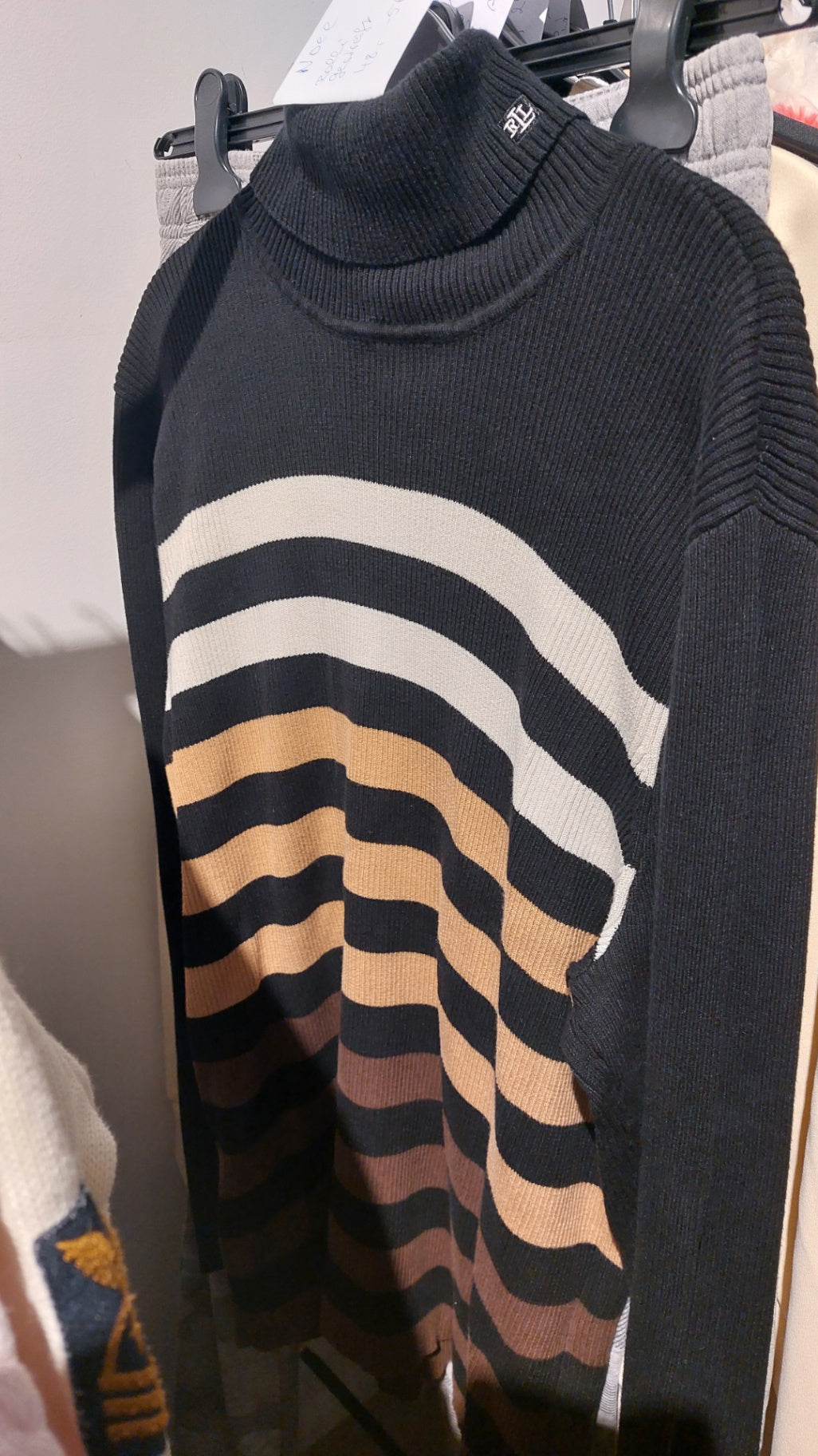 Ralph Lauren Pullover Schwarz, Beige, Braun