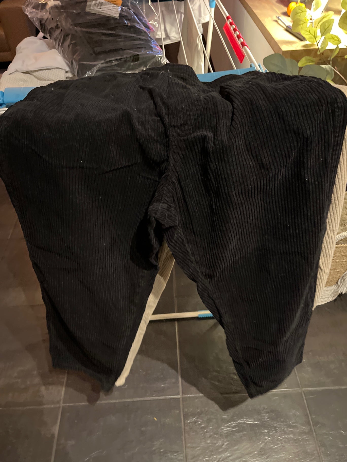 Zara Hose Schwarz