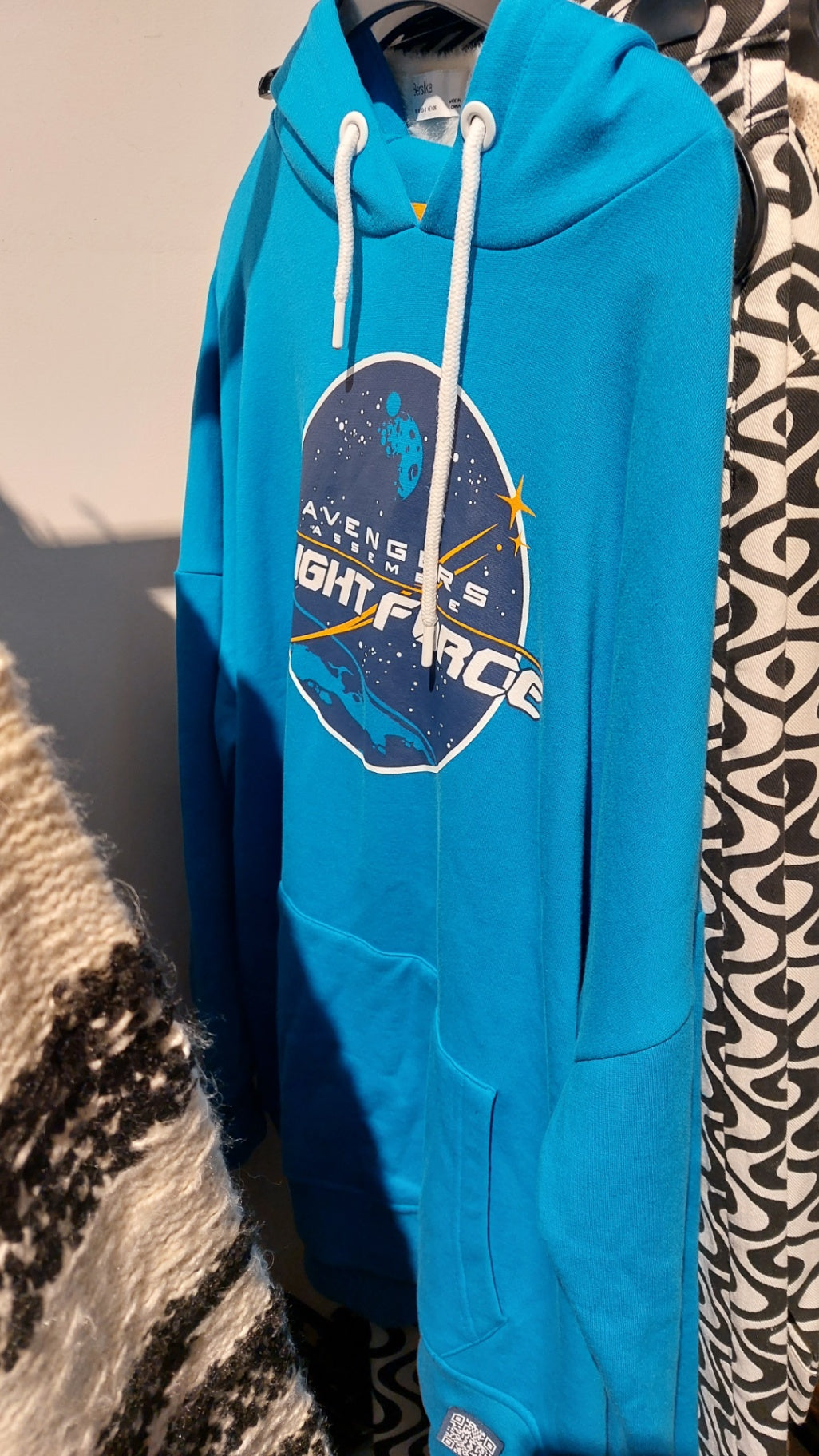 Marvel Hoodie Blau