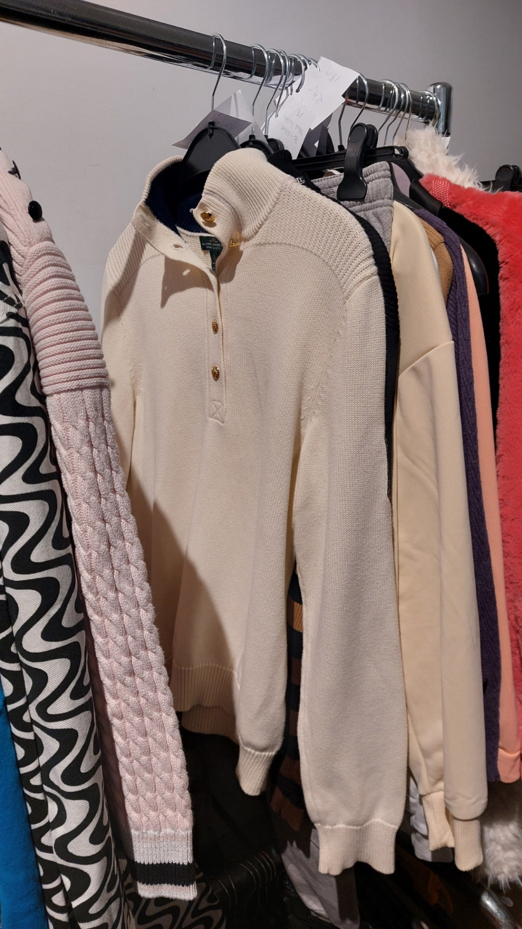 Ralph Lauren Jeans Pullover Beige und Blau