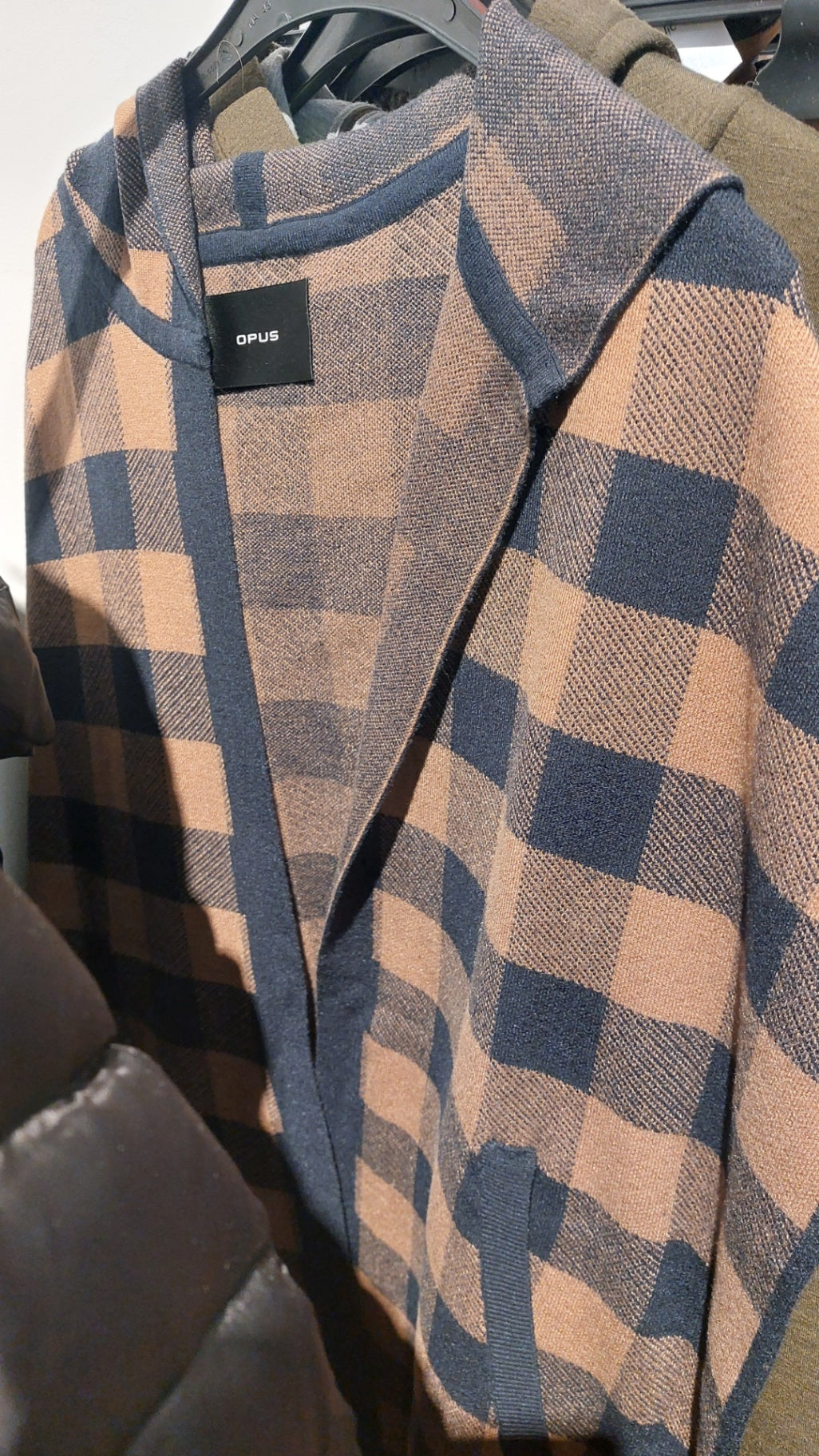 Opus Cardigan Blau und Beige
