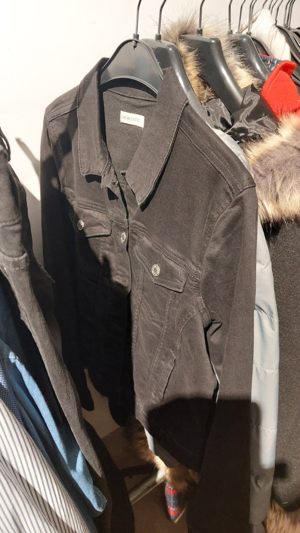 Cache Cache Jacke Schwarz