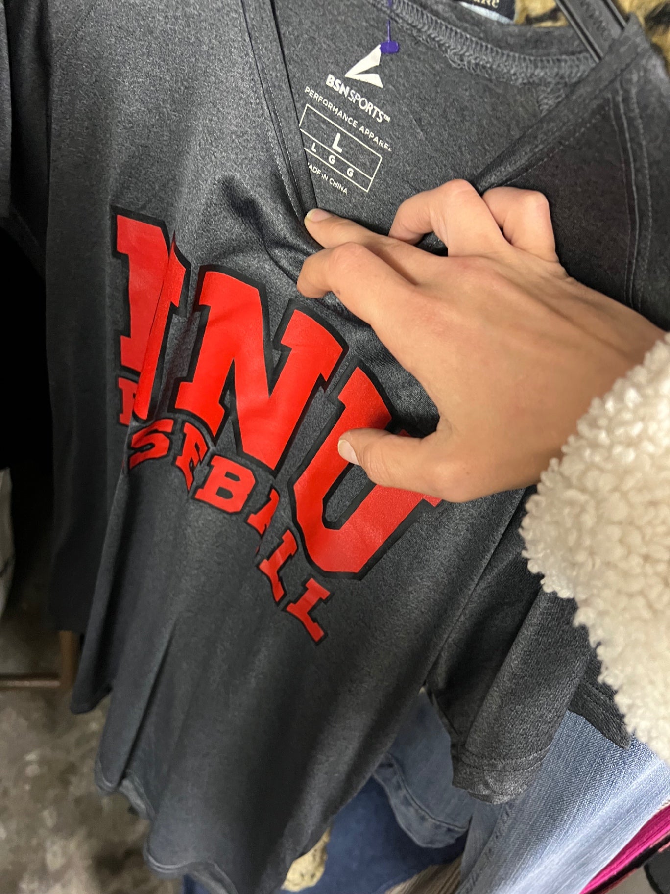BSN Sports T-Shirt Grau