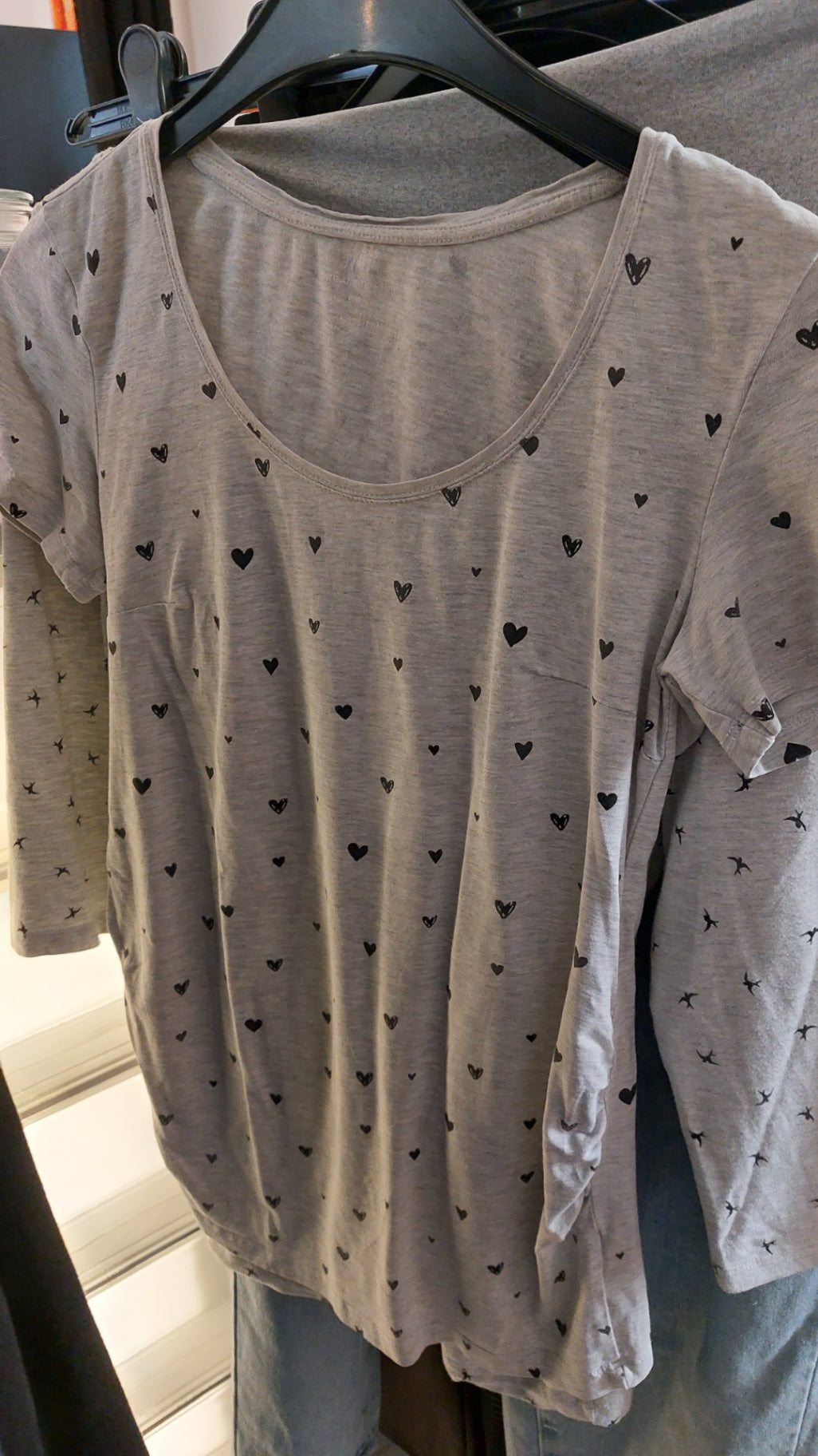 HM Mama T-Shirt Grau