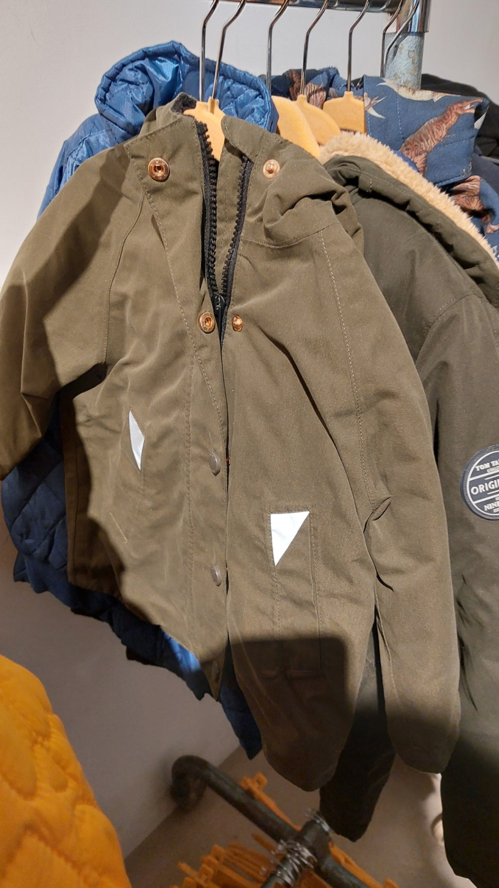 Töastie Jacke Olivgrün