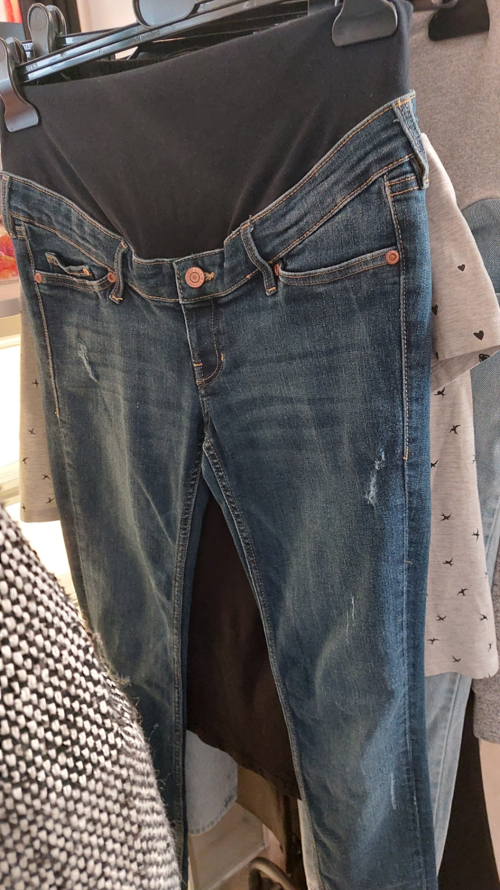 Umstandsjeans Blau