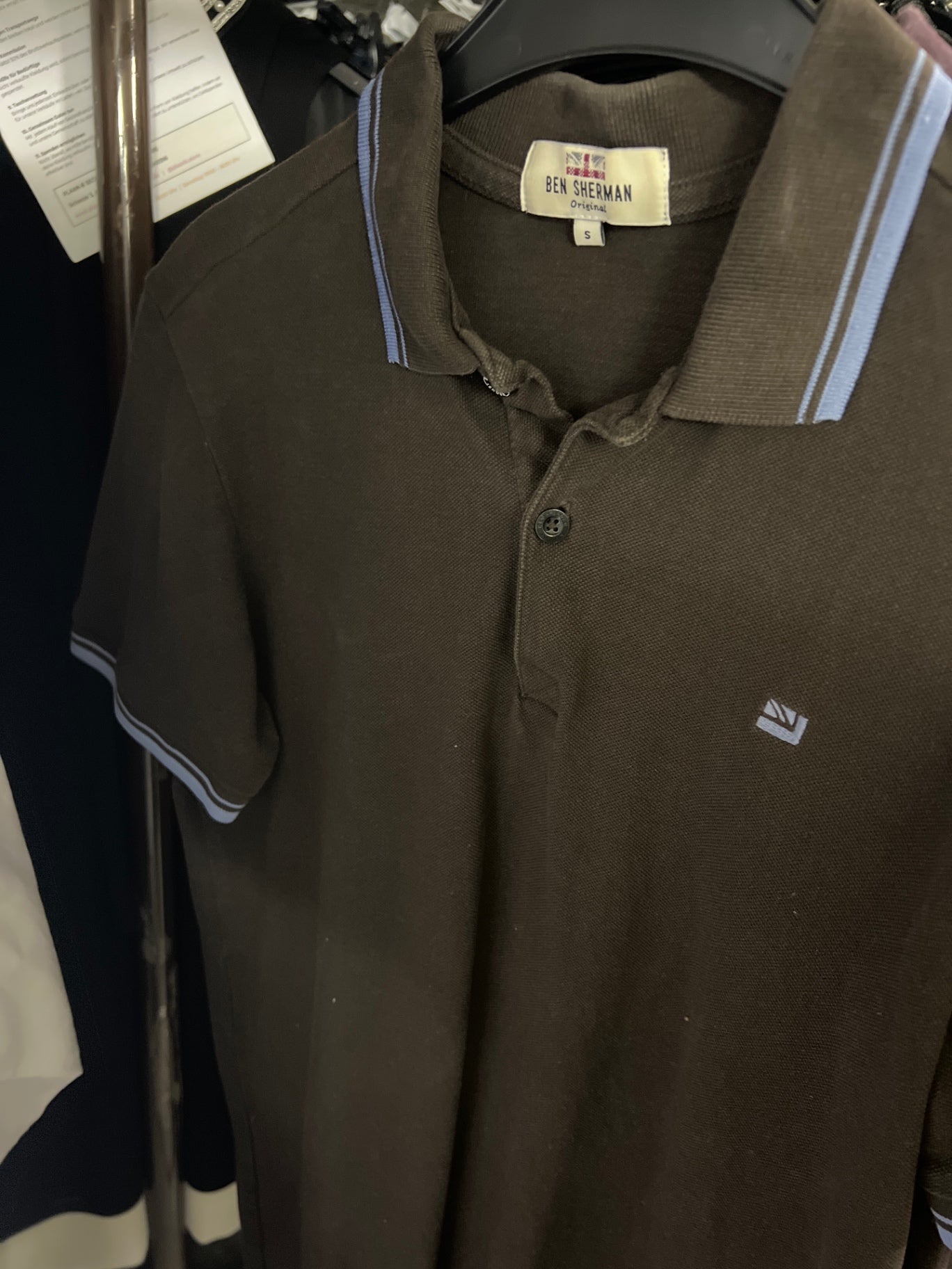 Ben Sherman Polo-Shirt Braun