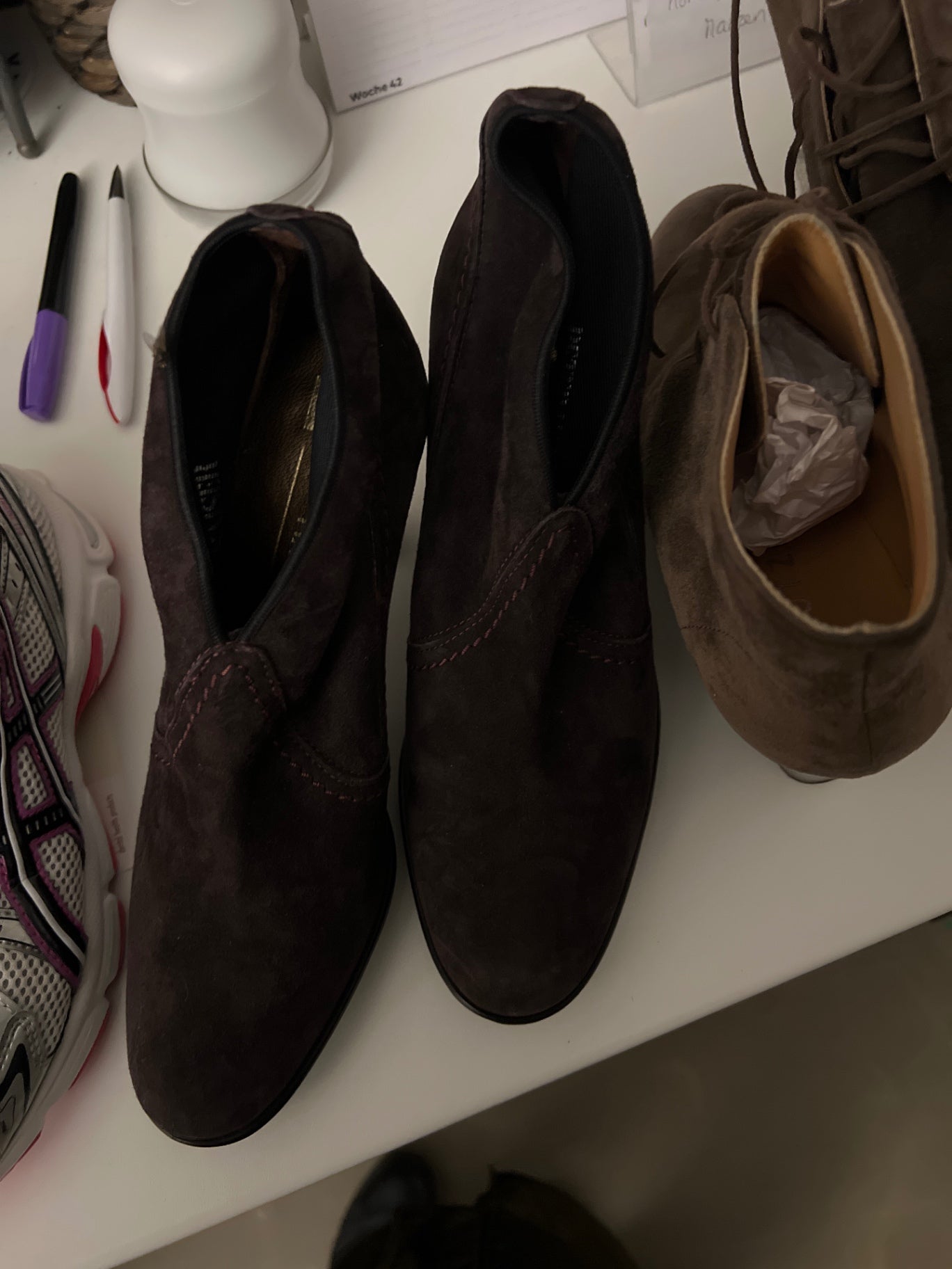 Peter Kaiser Stiefeletten Dunkelbraun