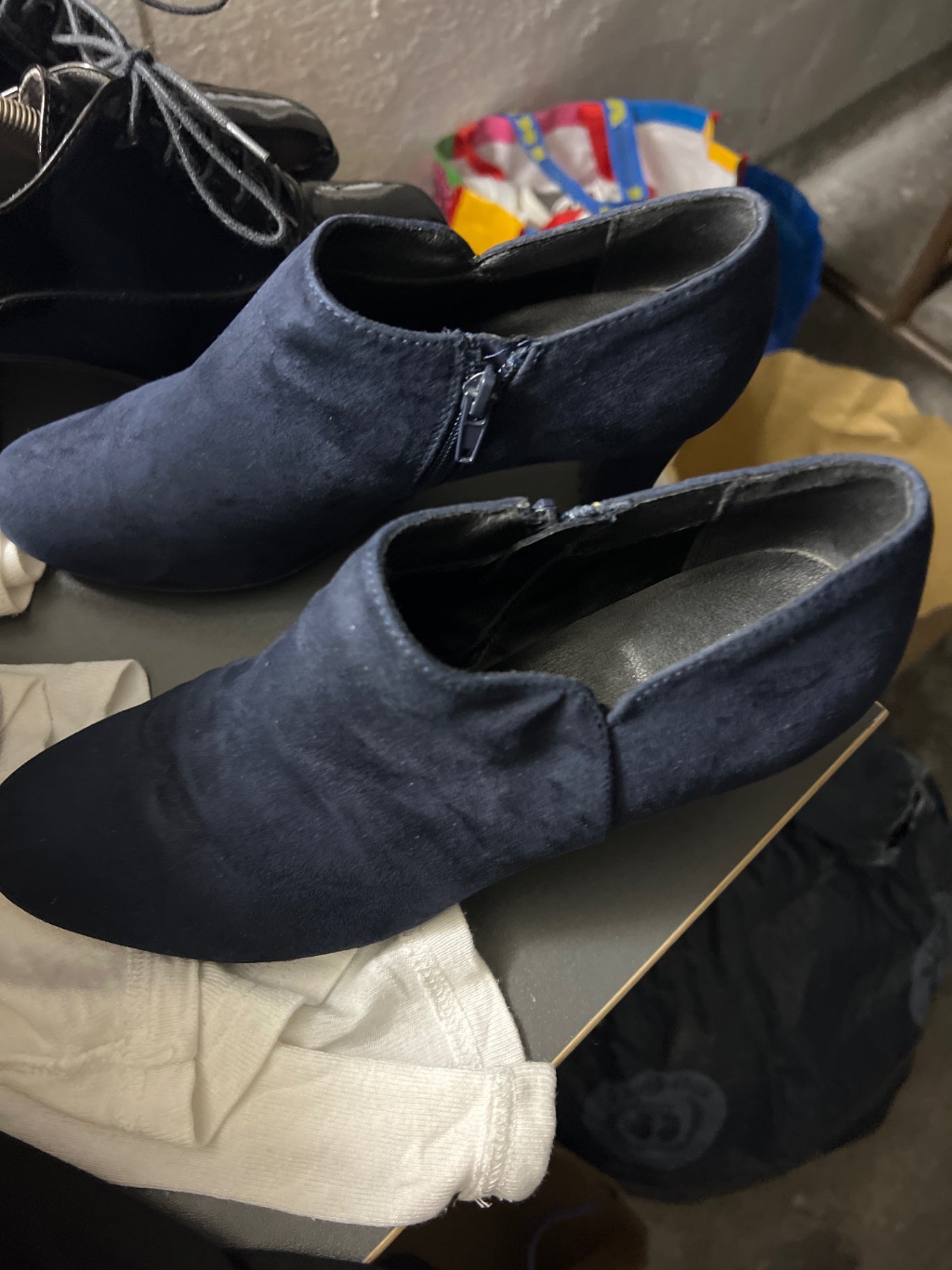 Stiefeletten Dunkelblau