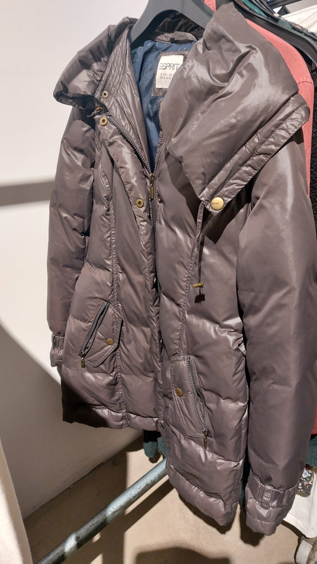 Esprit Wintermantel Braun