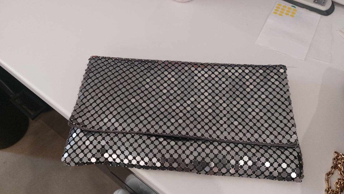 Bijou Brigitte Clutch Silber