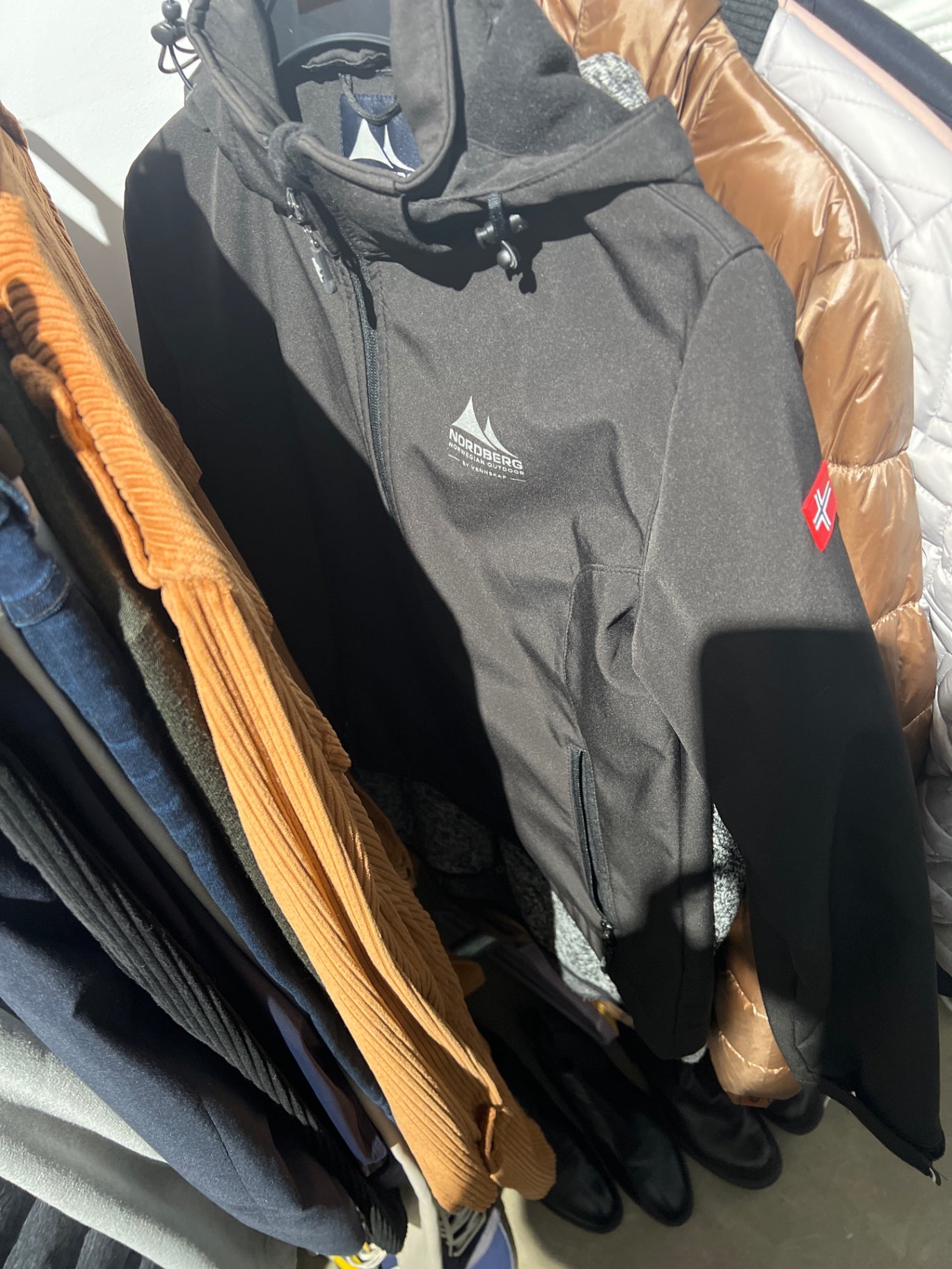 Nordberg Softshelljacke Schwarz