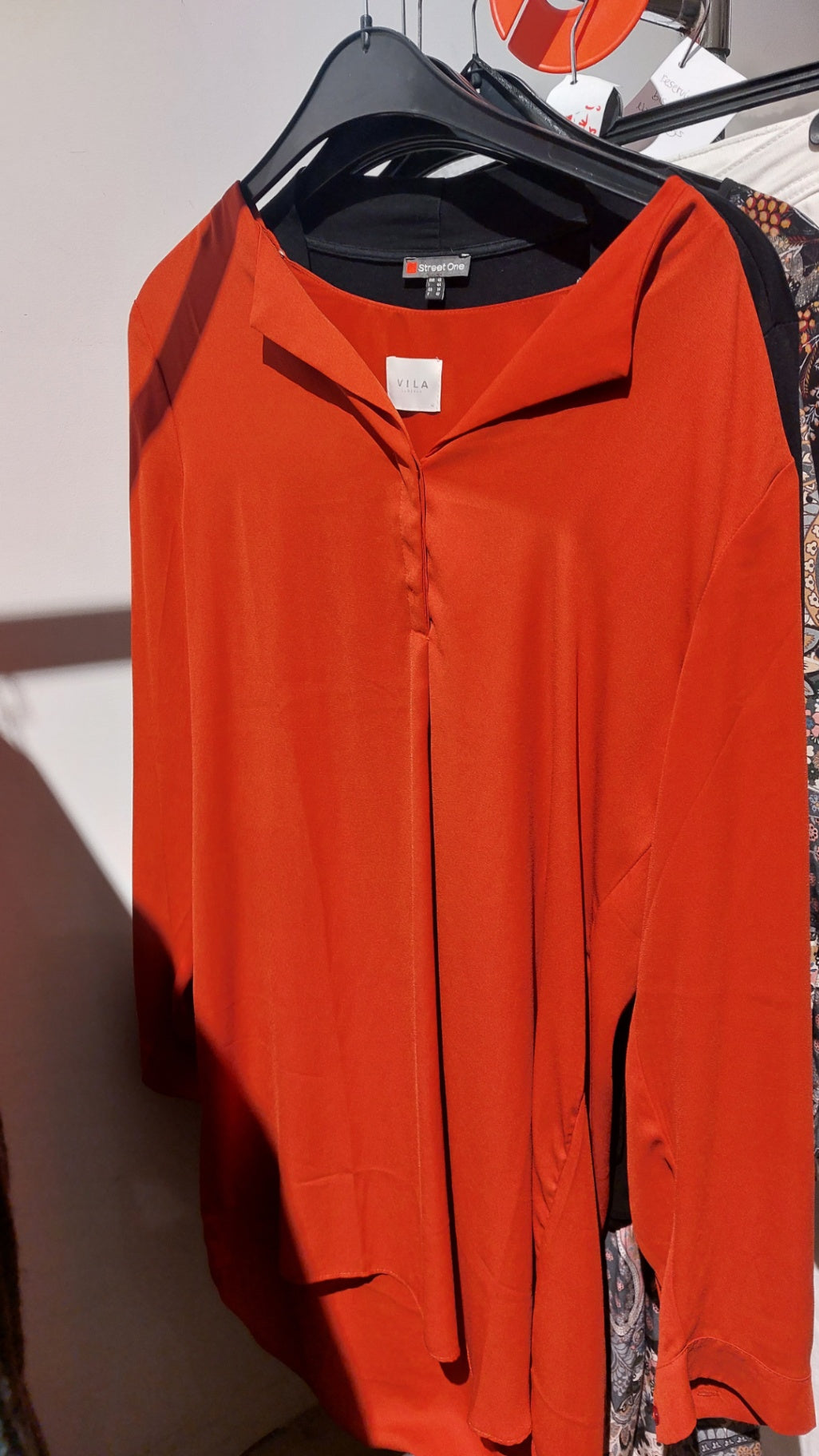 Vila Bluse Rot