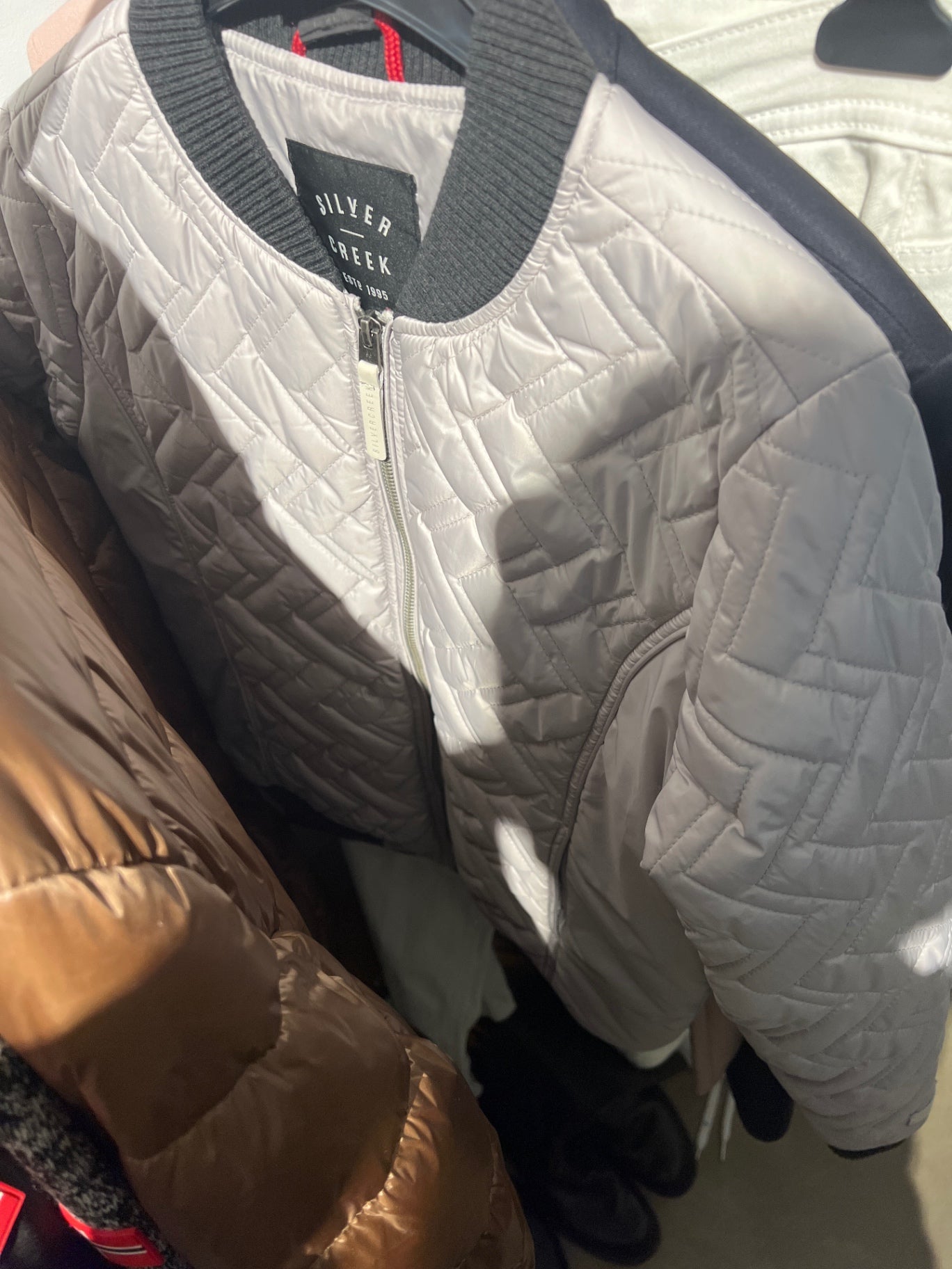 Silver Creek Jacke Grau