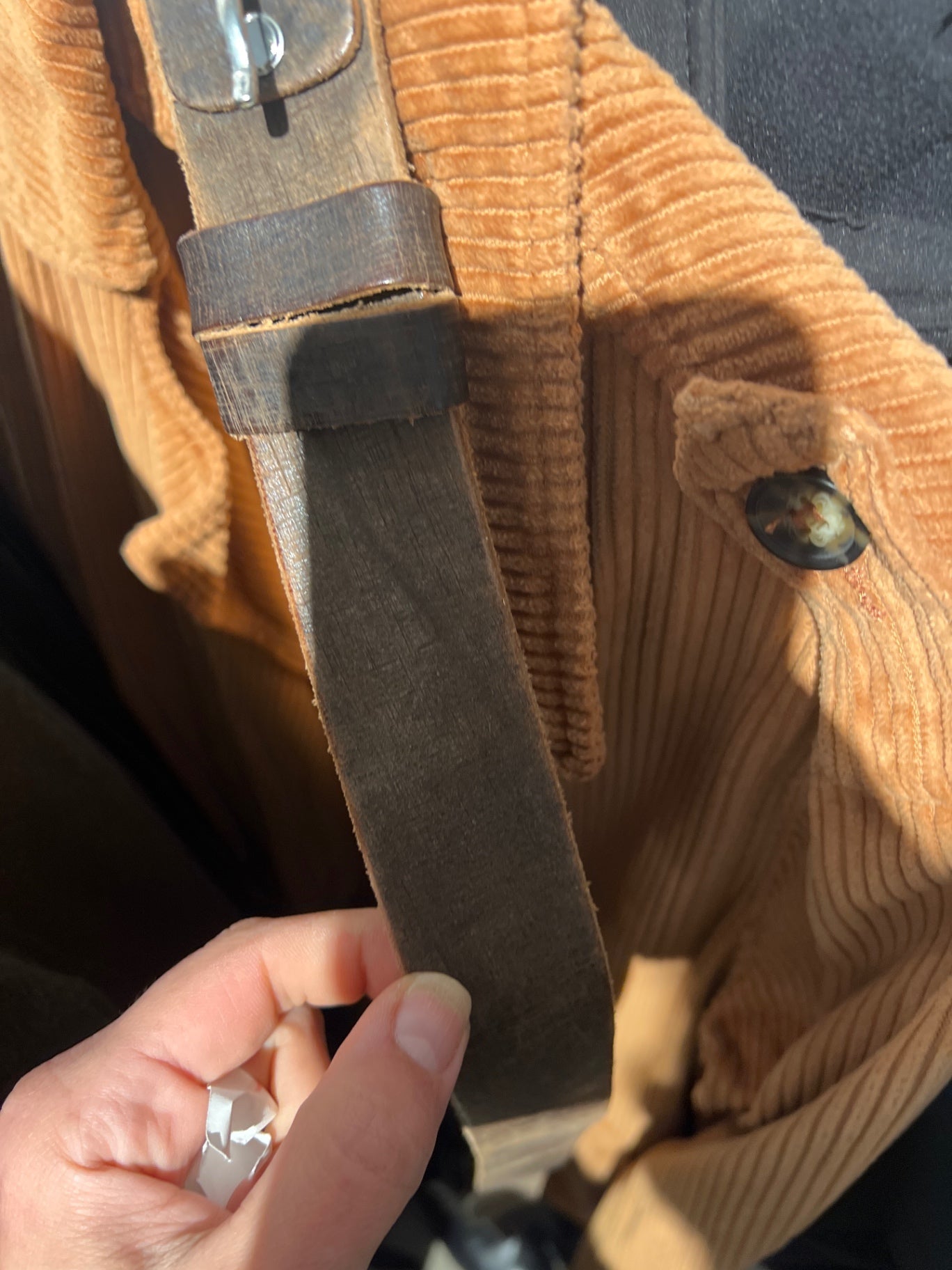 Gürtel Leder Braun