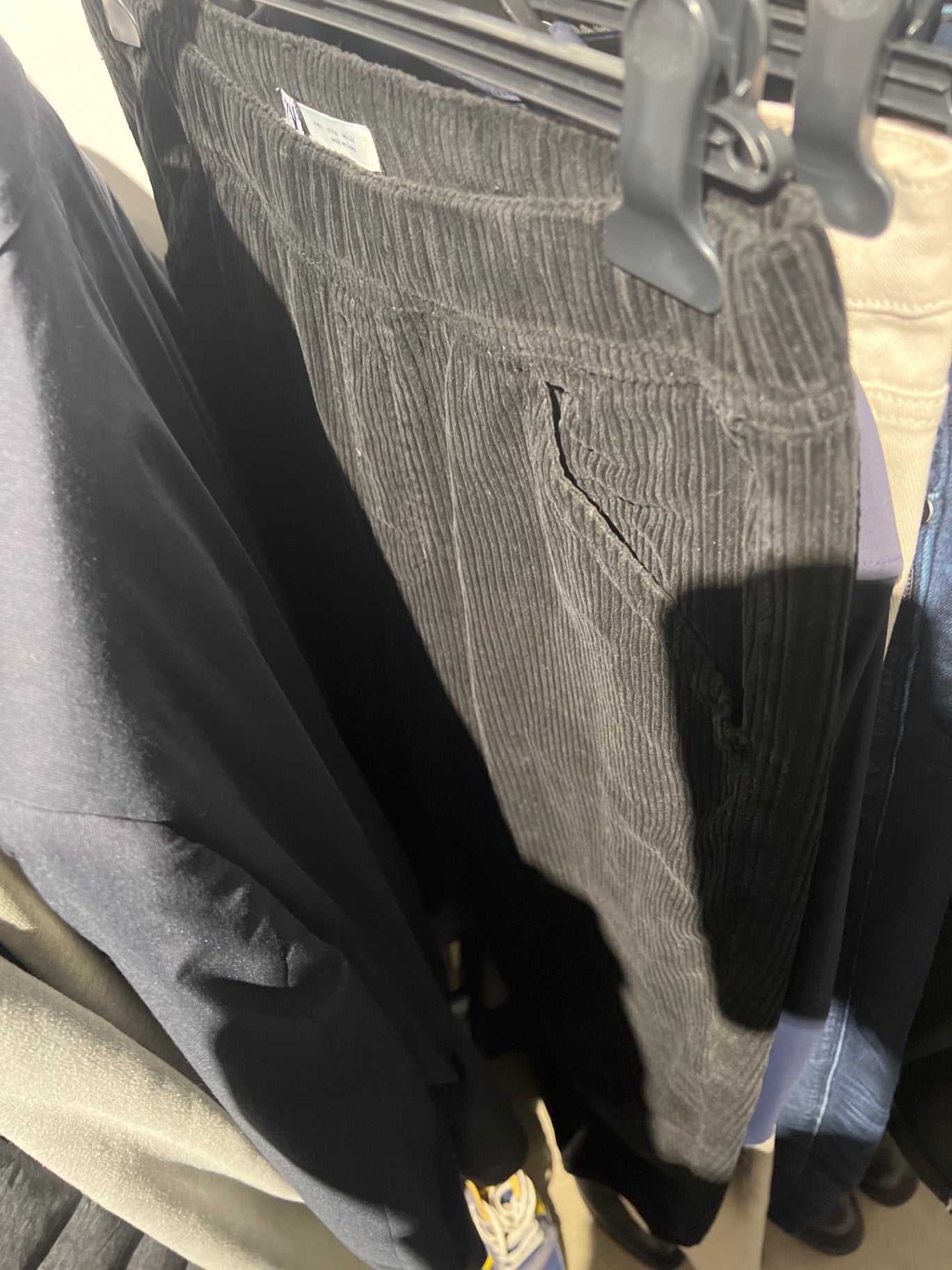 zara Hose Schwarz