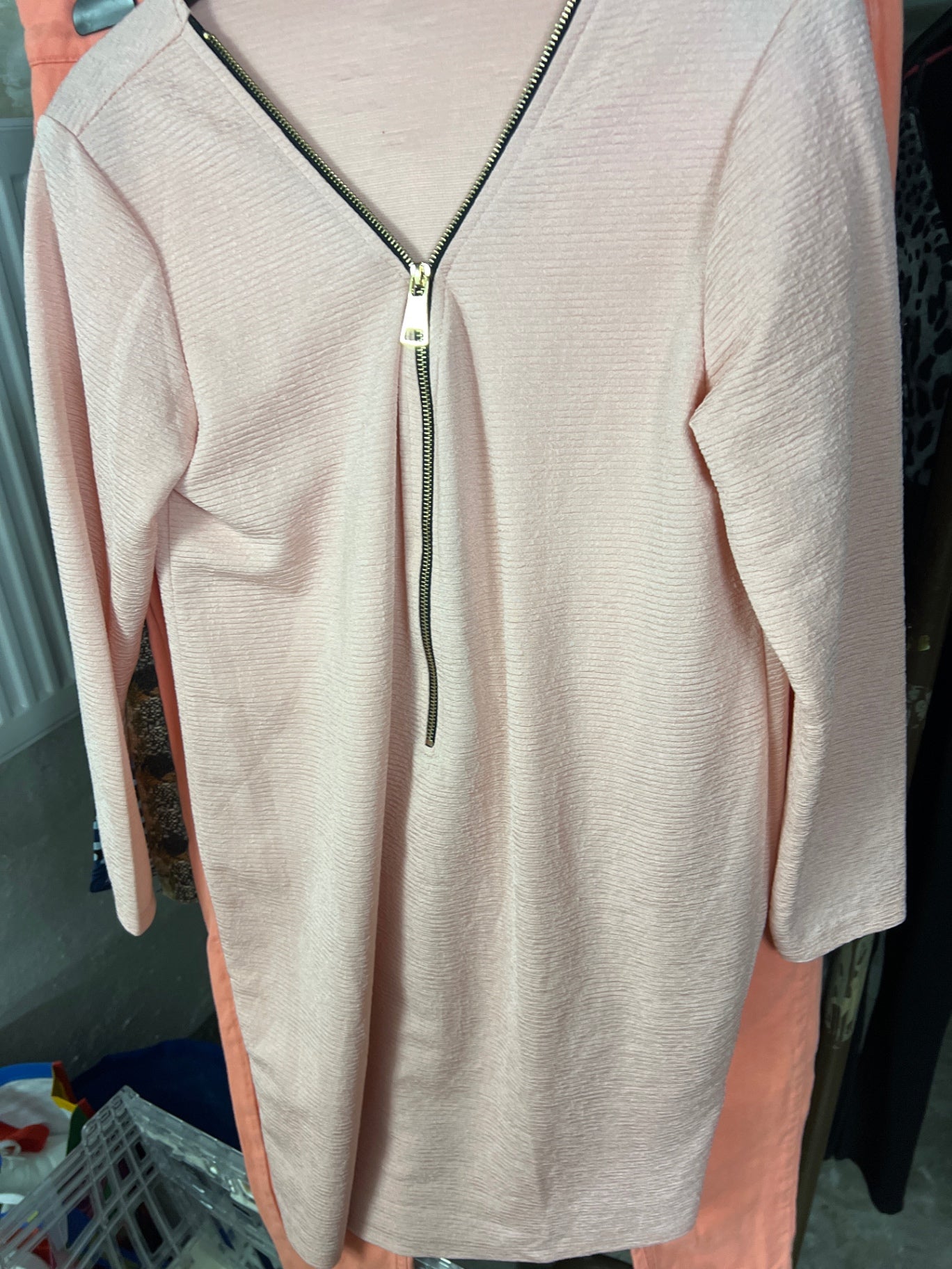Pulli / Kleid Rosa