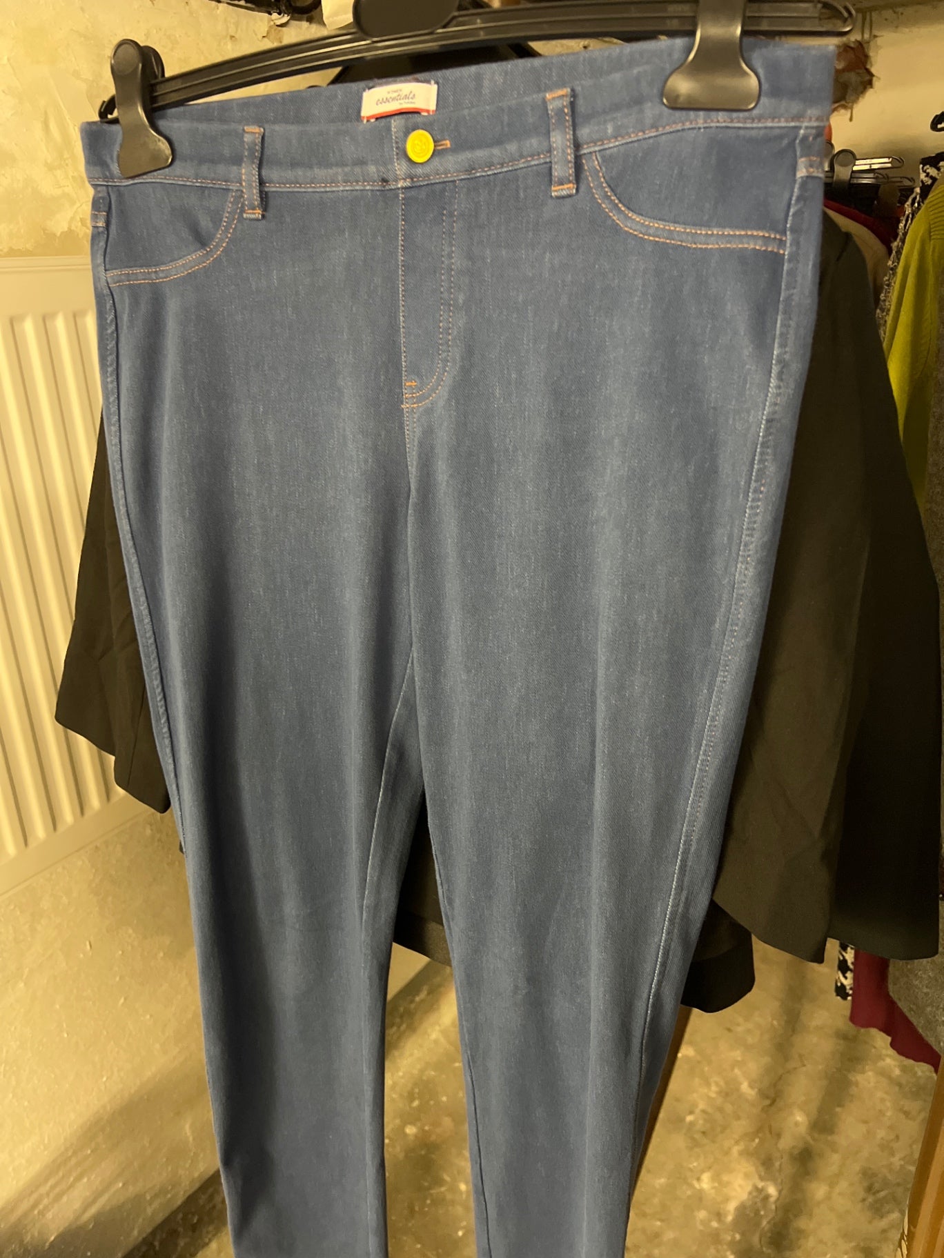 Essentials Jeggings Blau