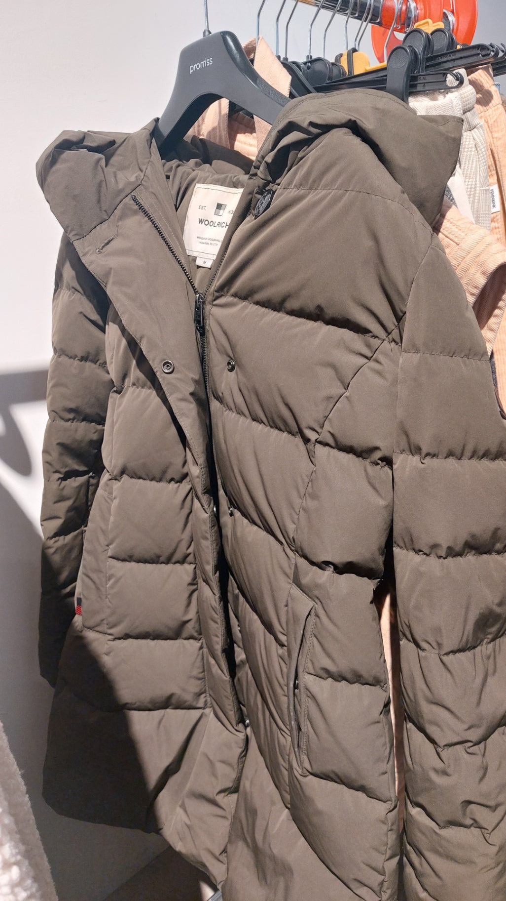 Woolrich Daunenjacke Olivgrün