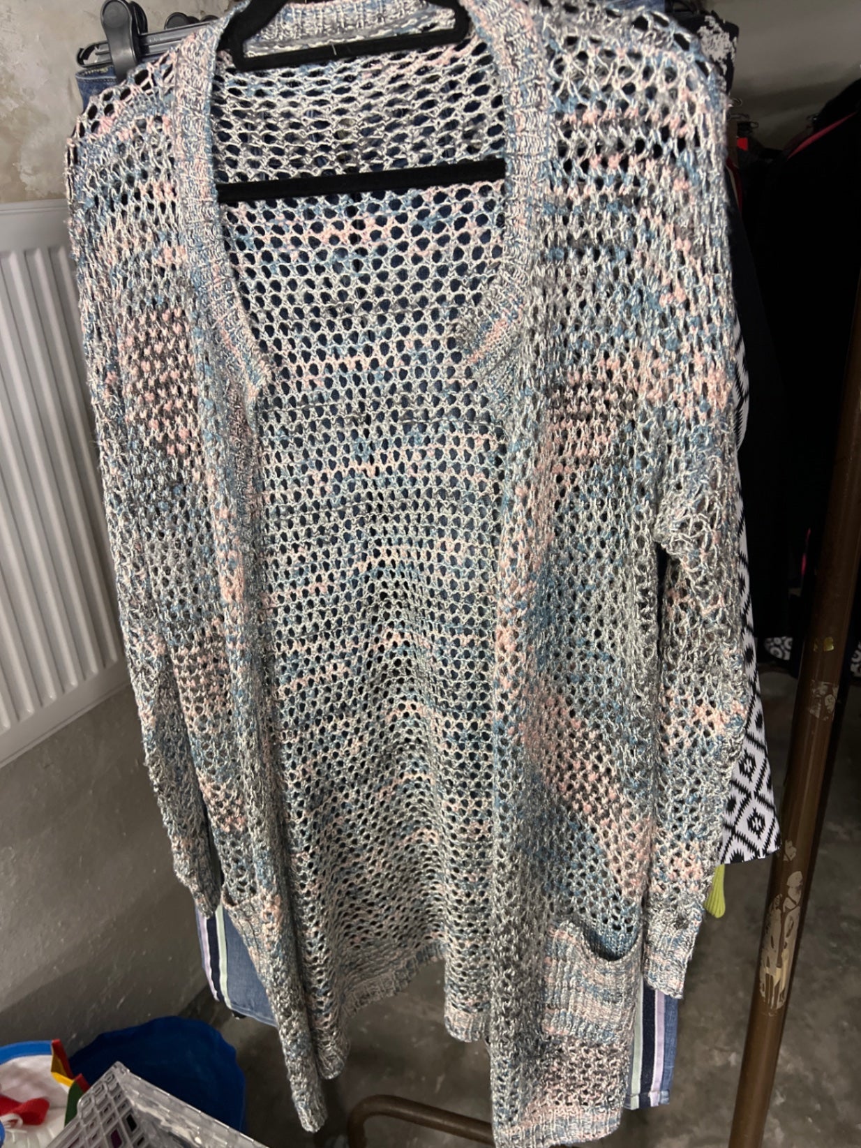 Strickjacke Mehrfarbig