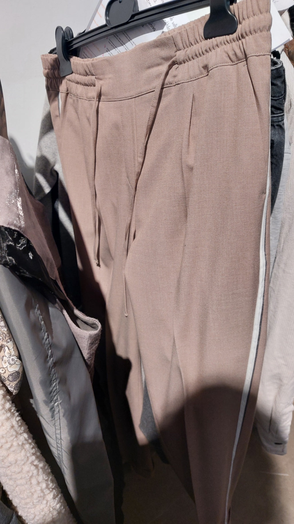 OPUS Stoffhose Beige