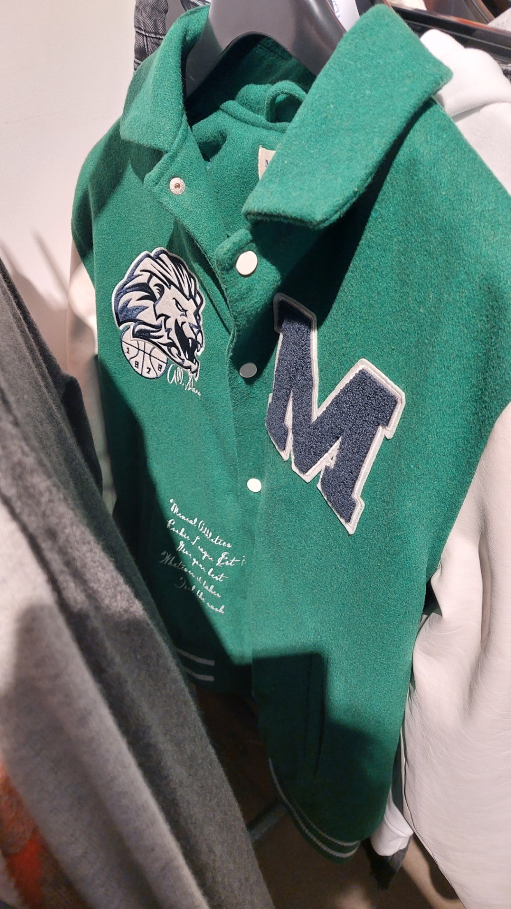 McNeal Collegejacke Grün