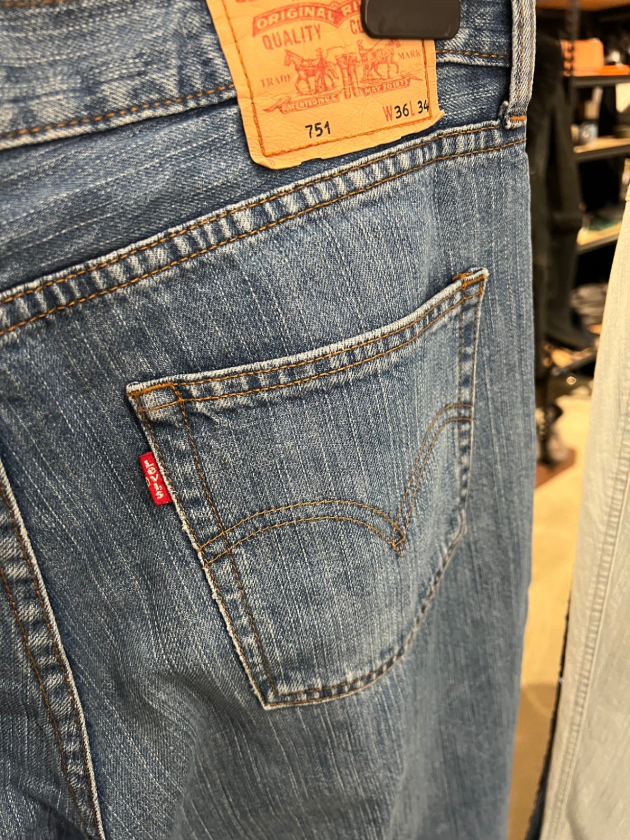 Levi's Jeans Blau
