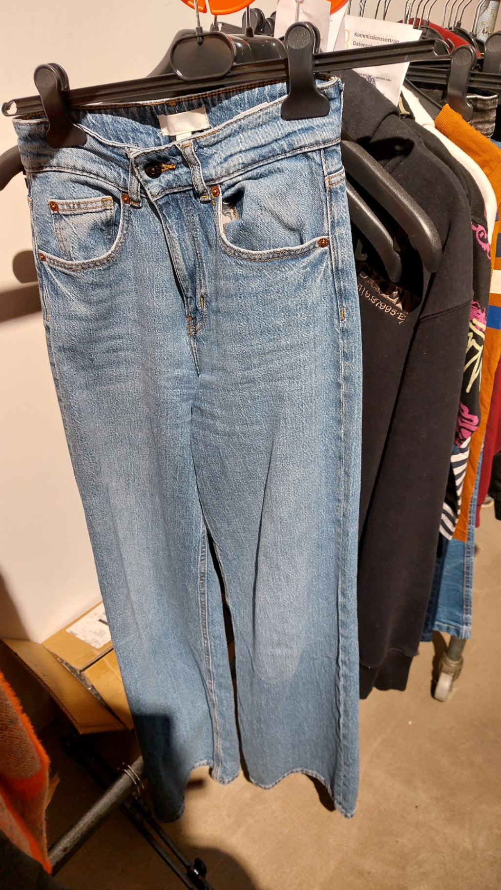 HM Jeans Blau