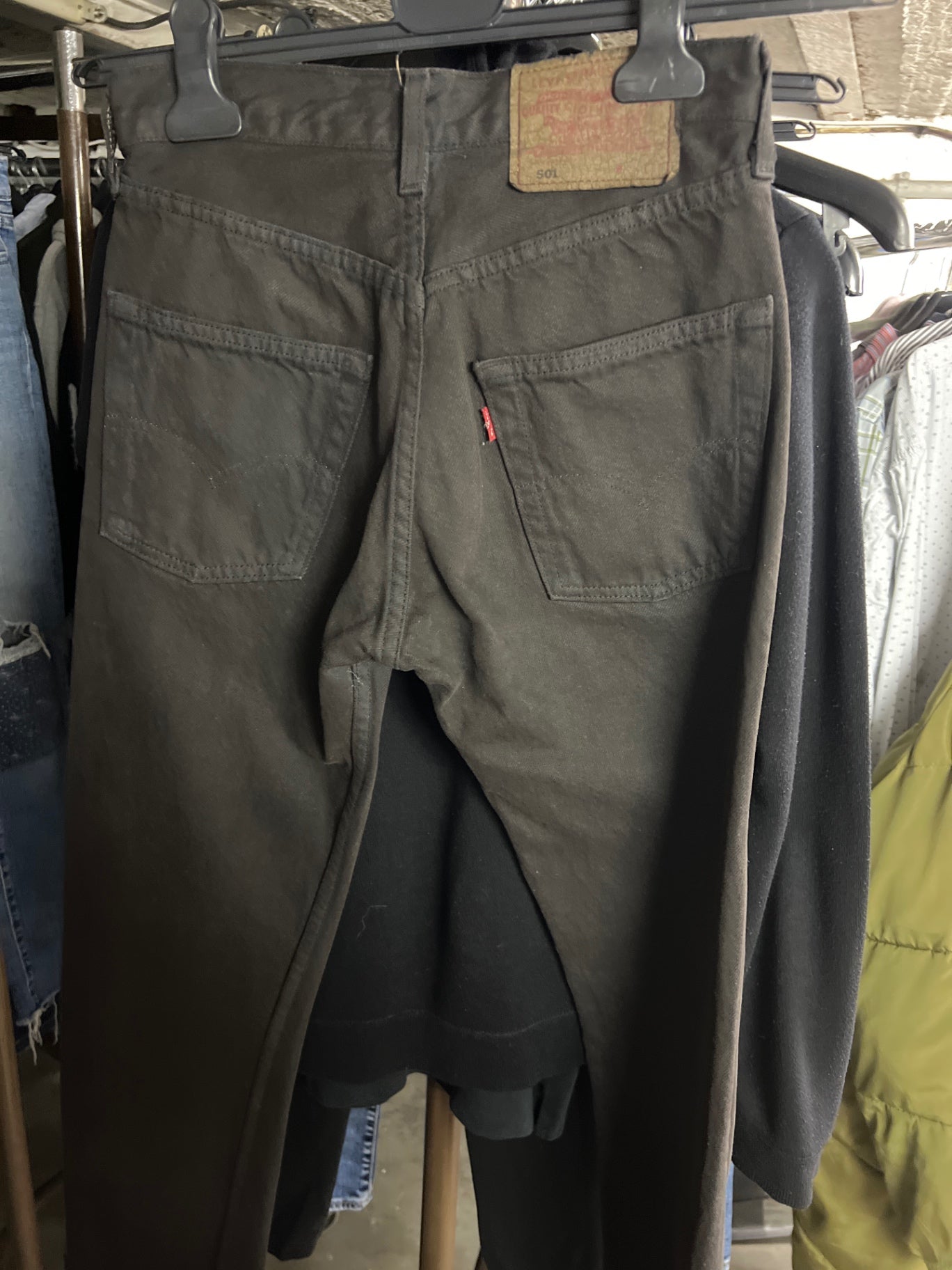 Levi's Jeans Schwarz Größe: XS