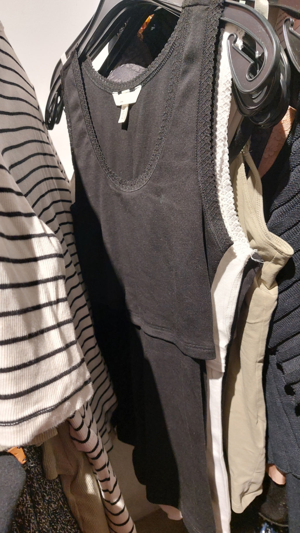 HM Top Schwarz Größe: M