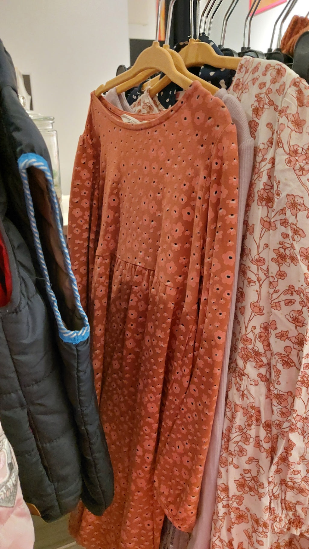 HM Kleid Orange Größe: 134