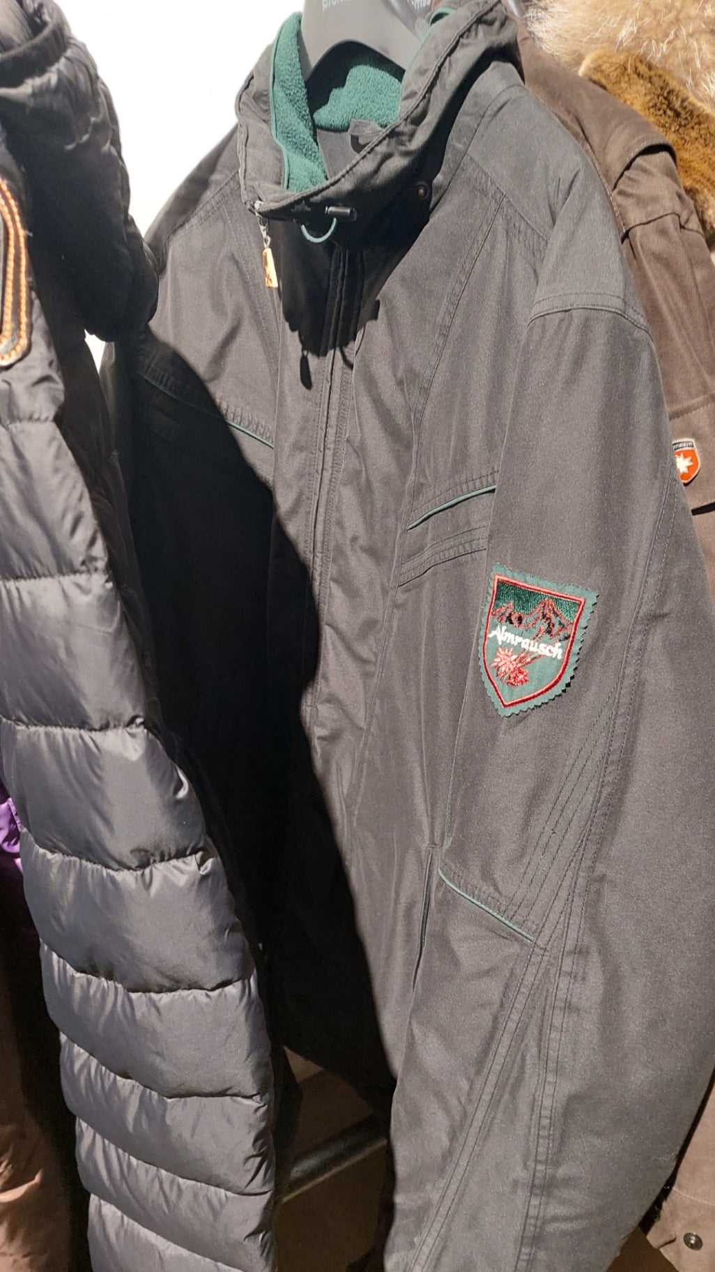Almrausch Jacke Schwarz Größe: L