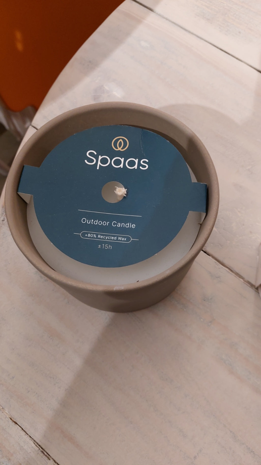 Spaas Kerze "Outdoor Candle"