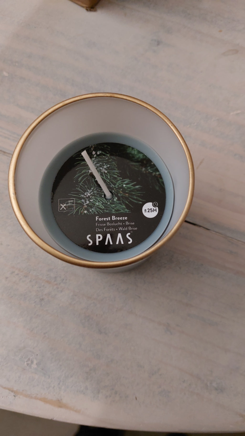 Spaas Kerze "Forrest Breeze"