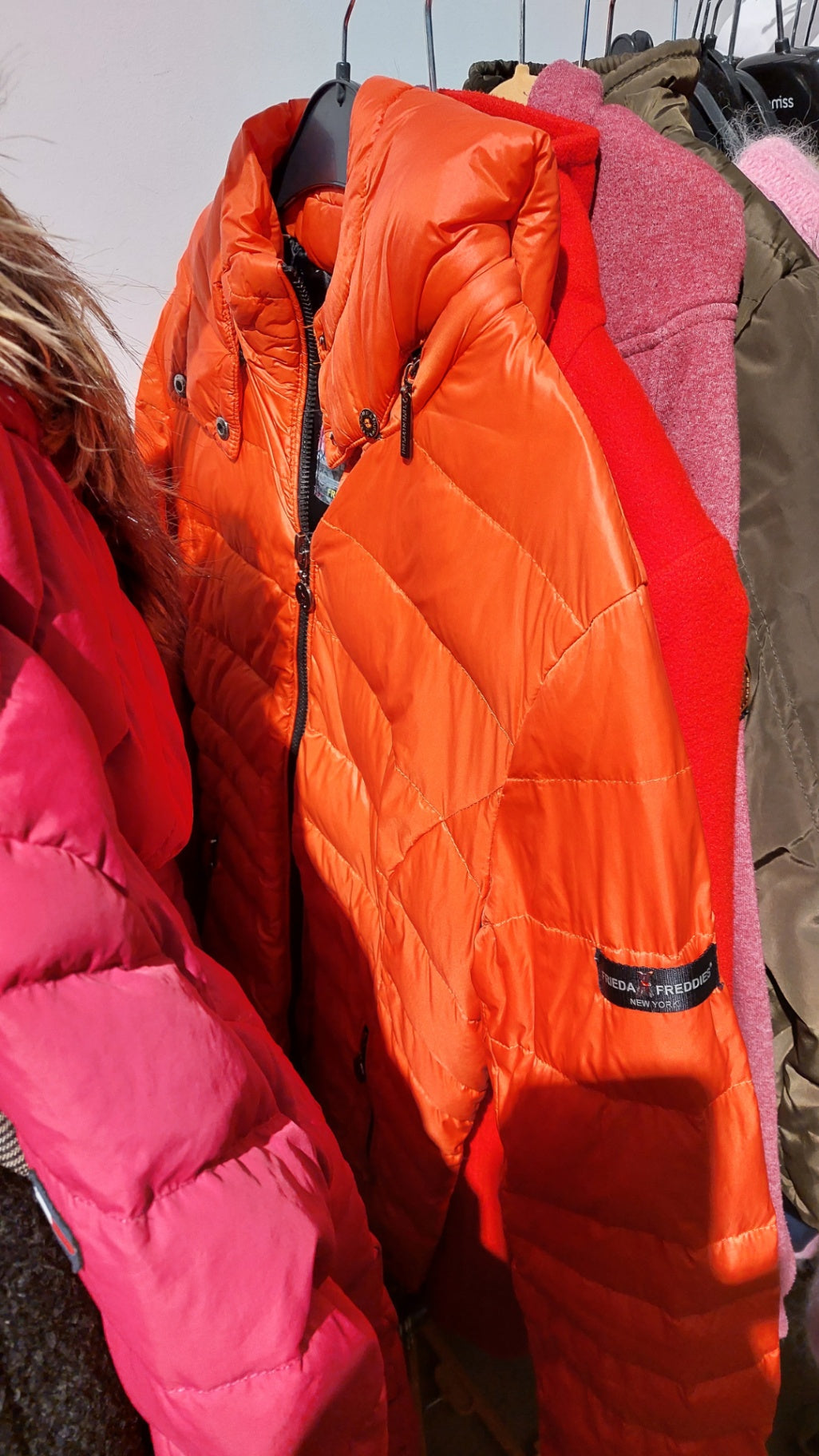 Frieda & Freddies Daunenjacke Orange Größe: M / L
