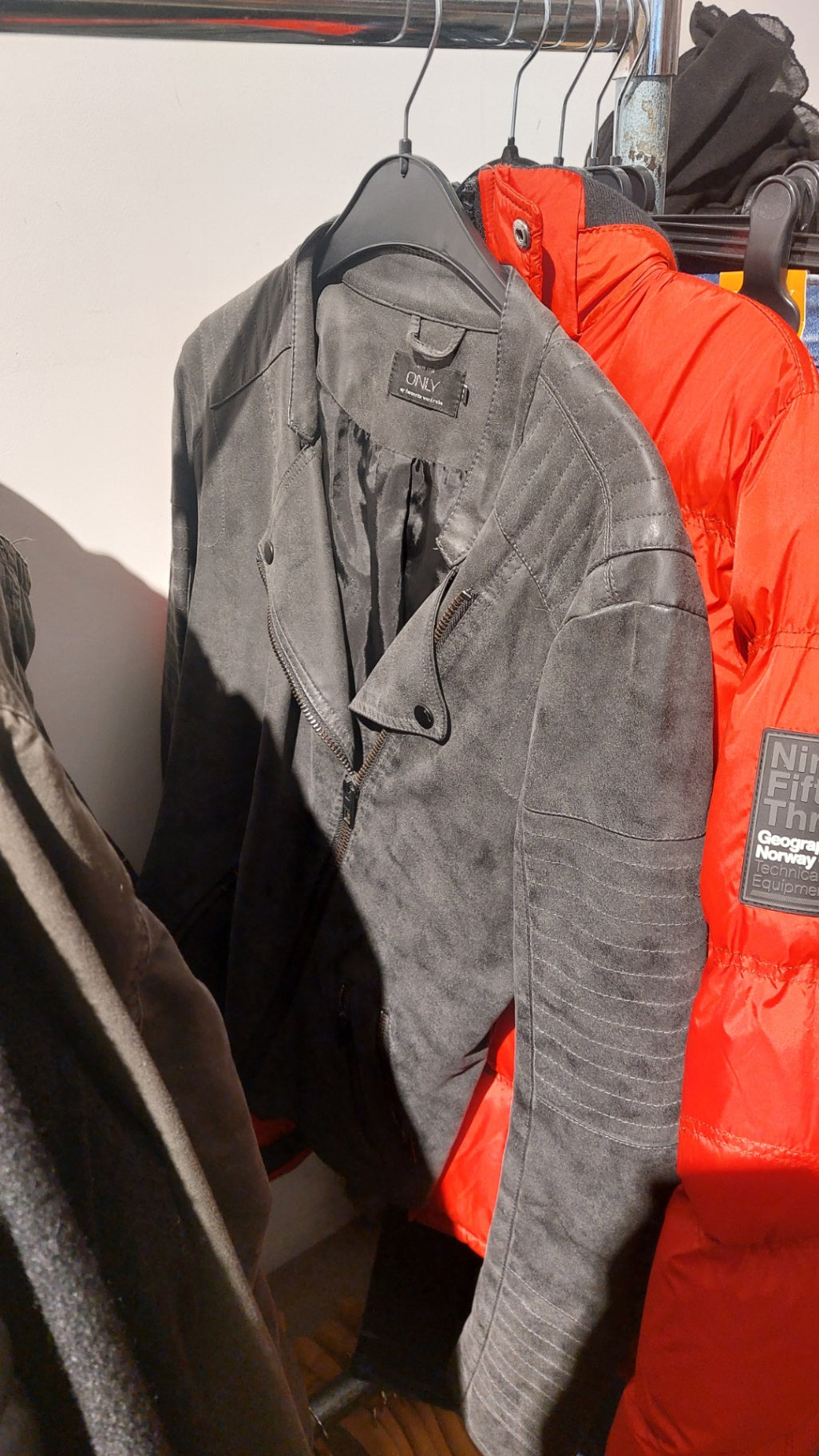Only Lederjacke Schwarz Größe: 40