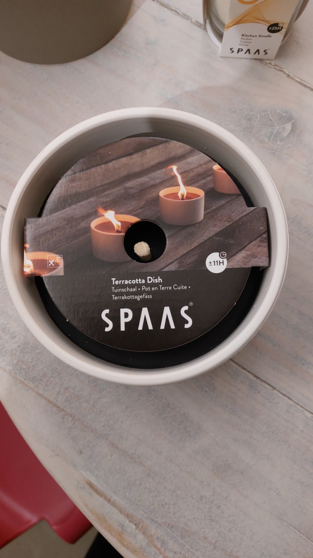 Spaas Kerzen "Terracotta Dish"