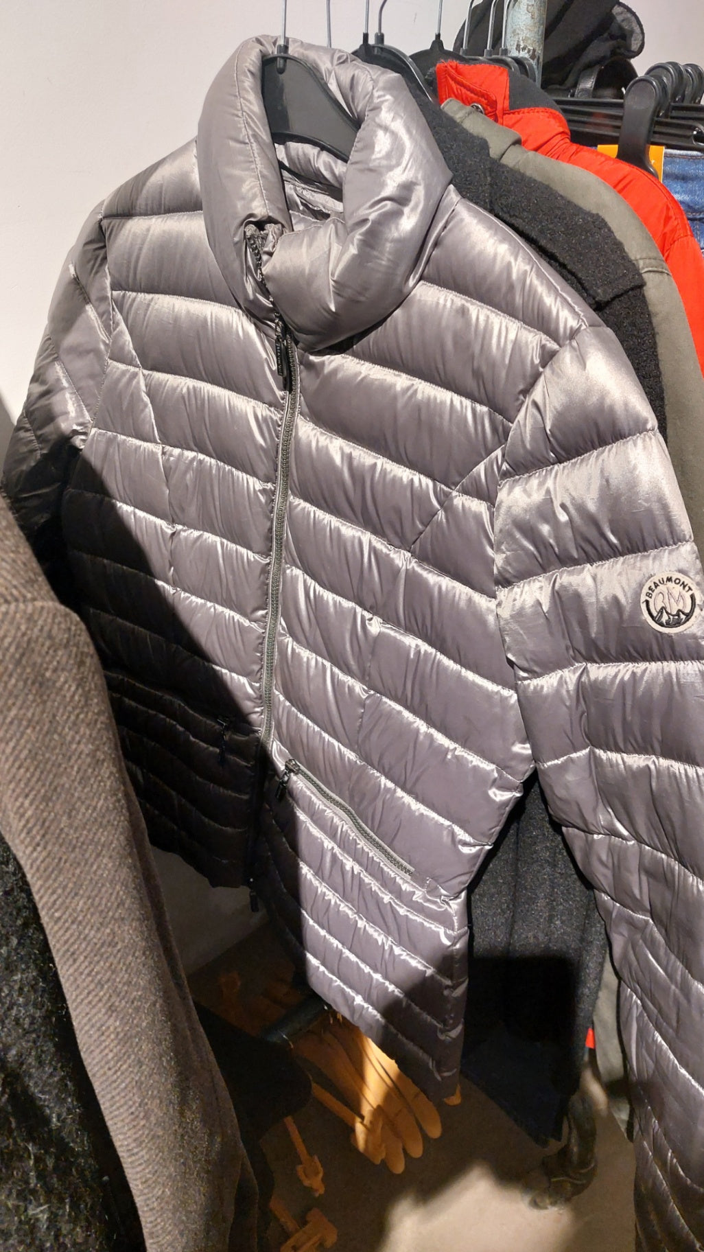 Beaumont Jacke Silber Größe: M