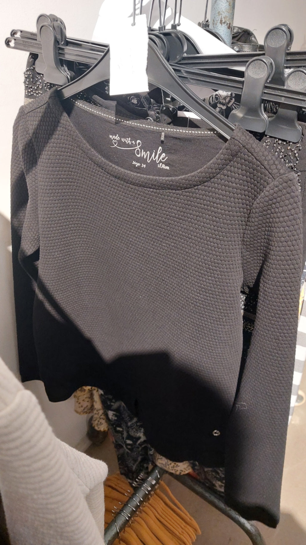 Tom Tailor Pullover Schwarz Größe: S
