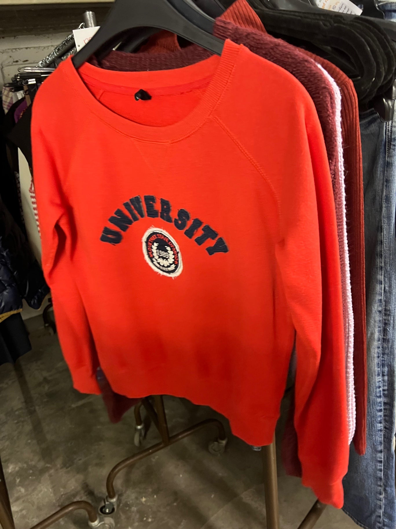 forever Pullover Rot Größe: Xs