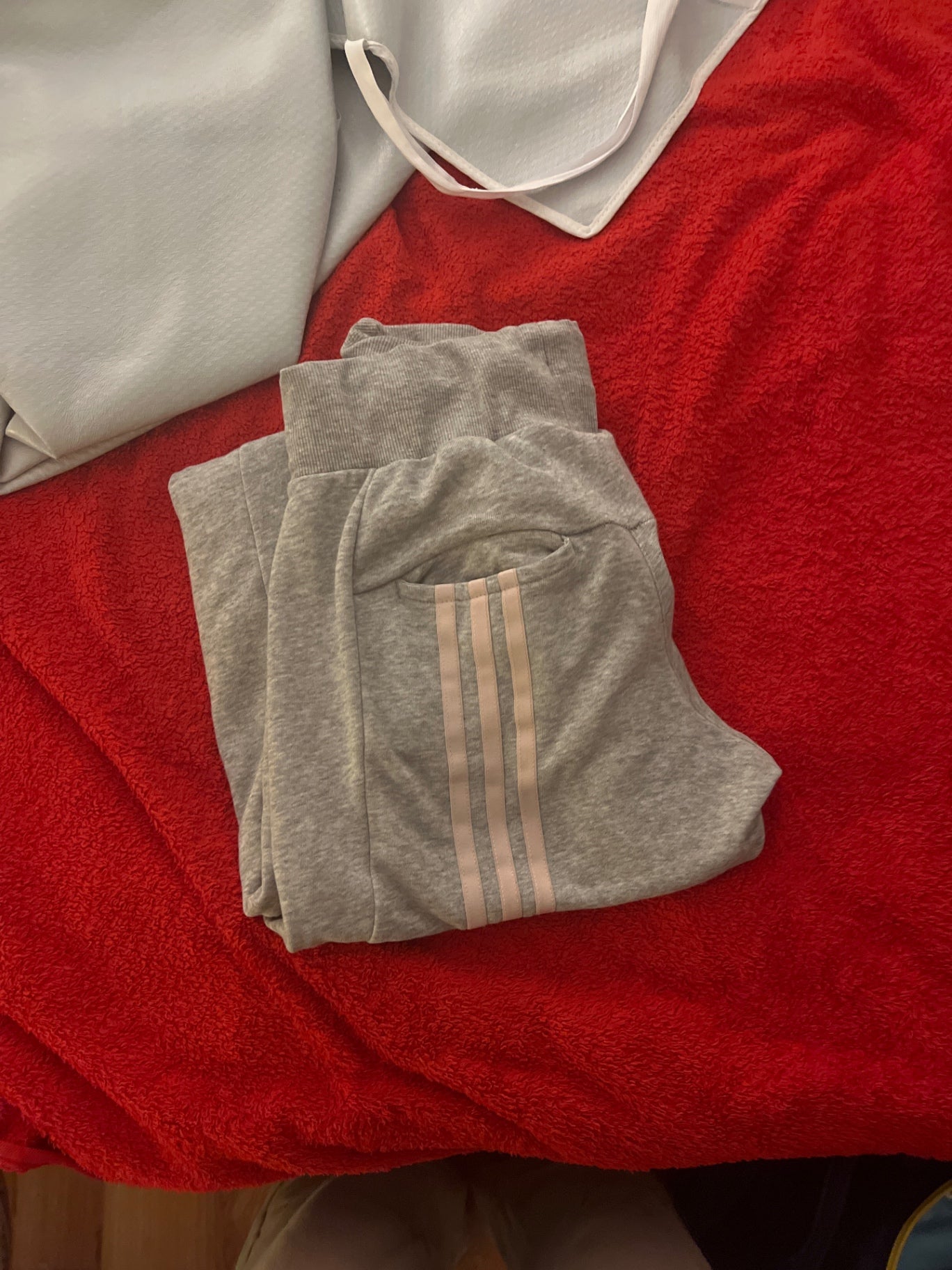 Adidas Jogginghose Grau Größe: S