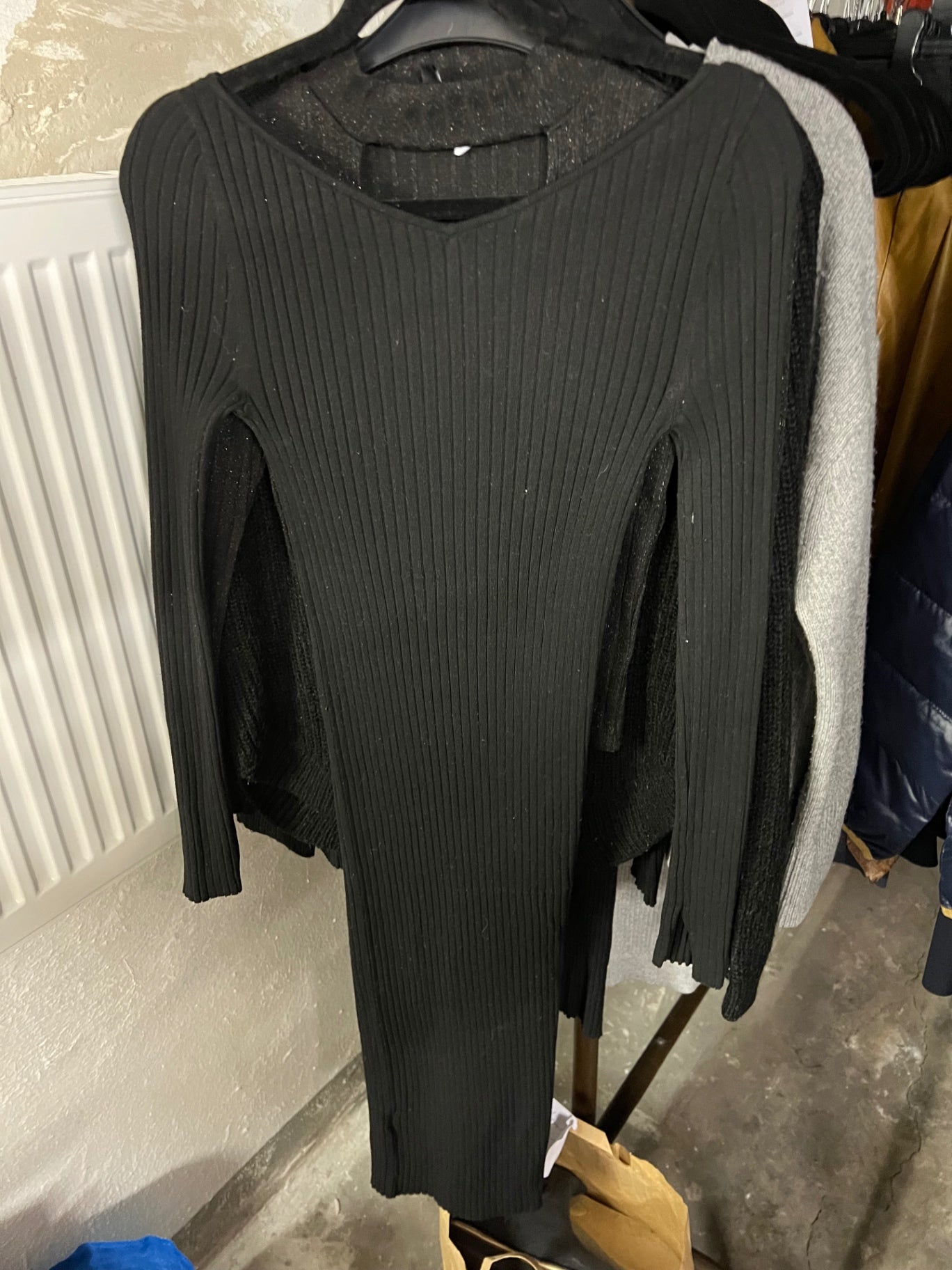 H&M Kleid Schwarz Größe: S